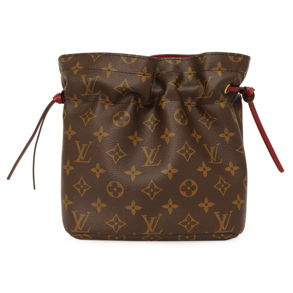 Louis Vuitton Monogram Fuchsia Noe Pouch