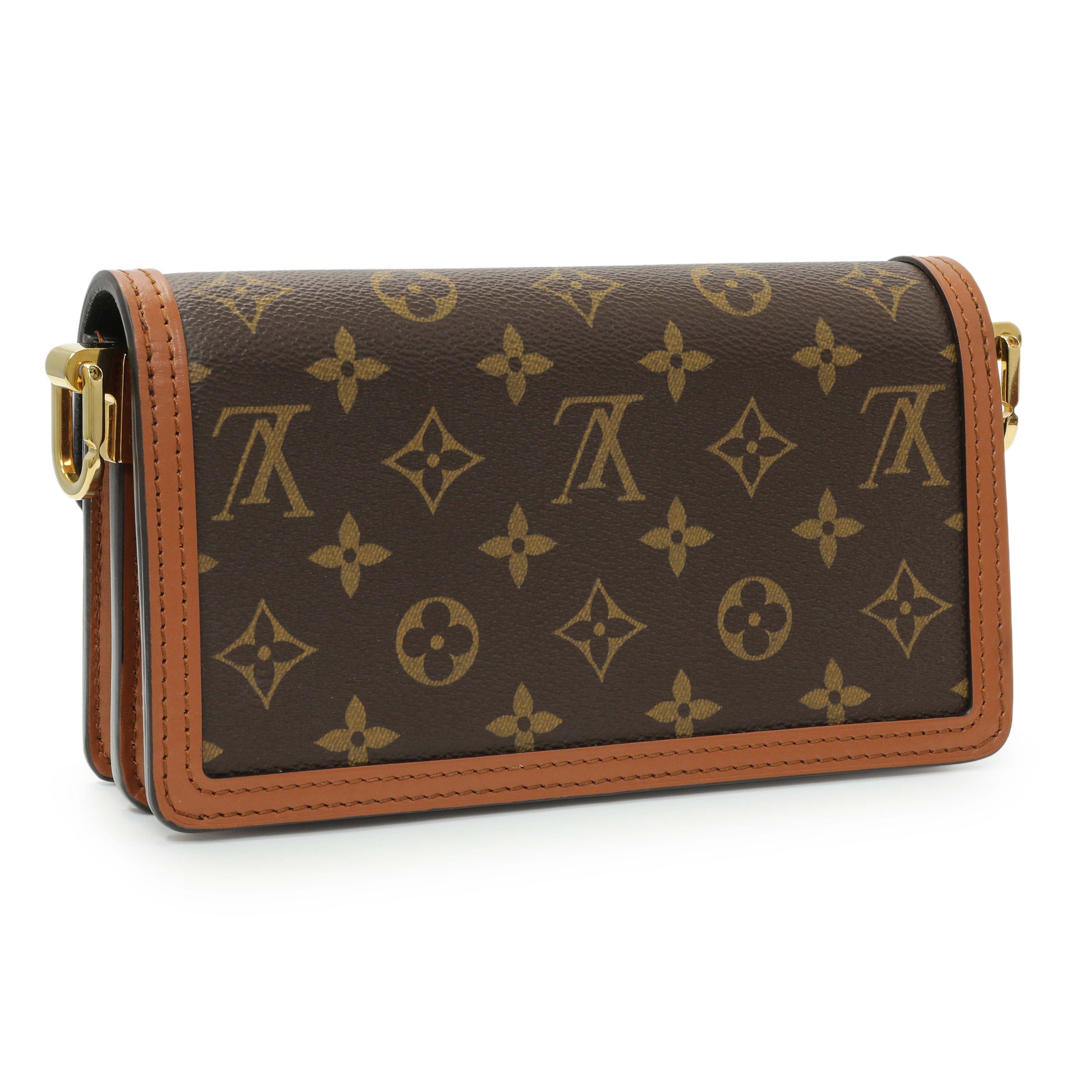 Louis Vuitton Reverse Monogram Dauphine Mini East West