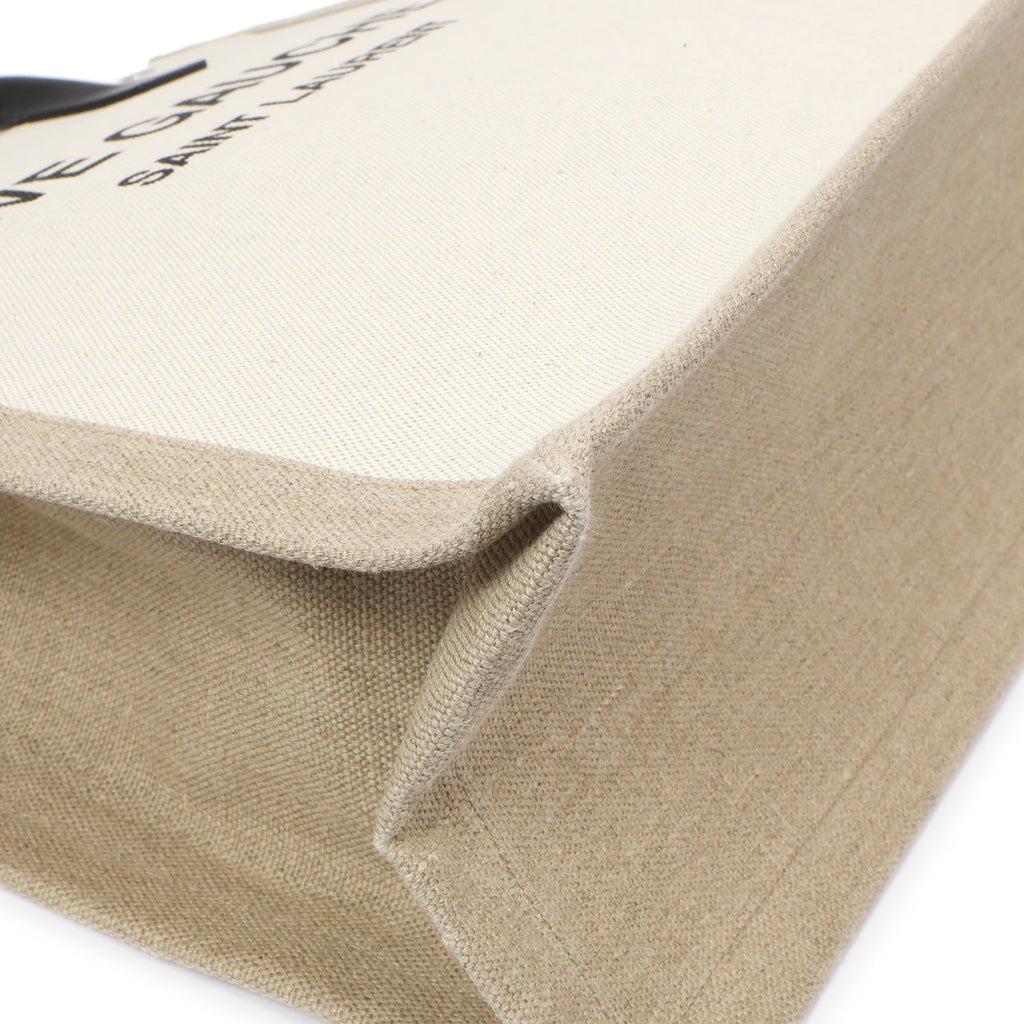 Saint Laurent Linen Rive Gauche North South Tote