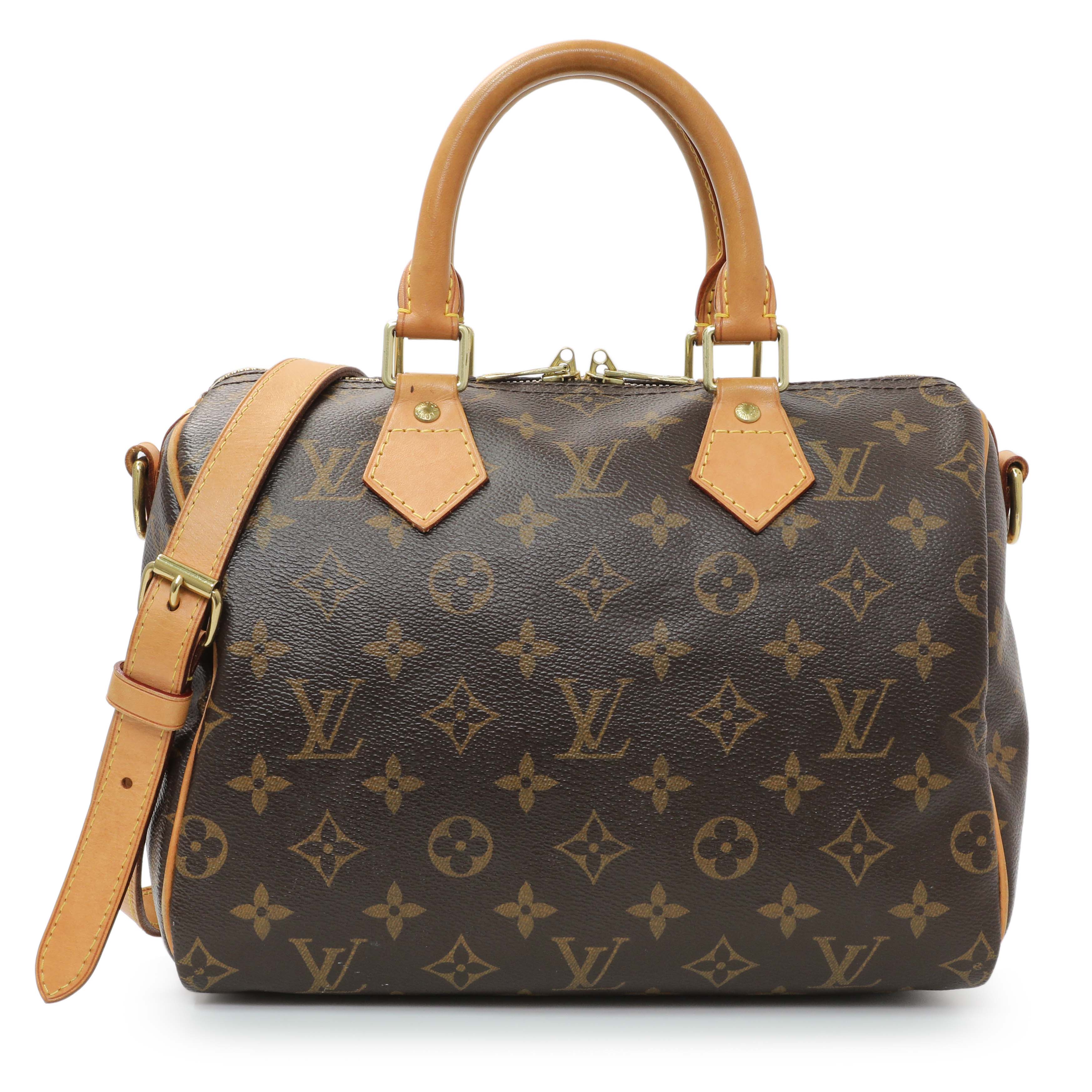 Louis Vuitton Monogram Speedy Bandouliere 25