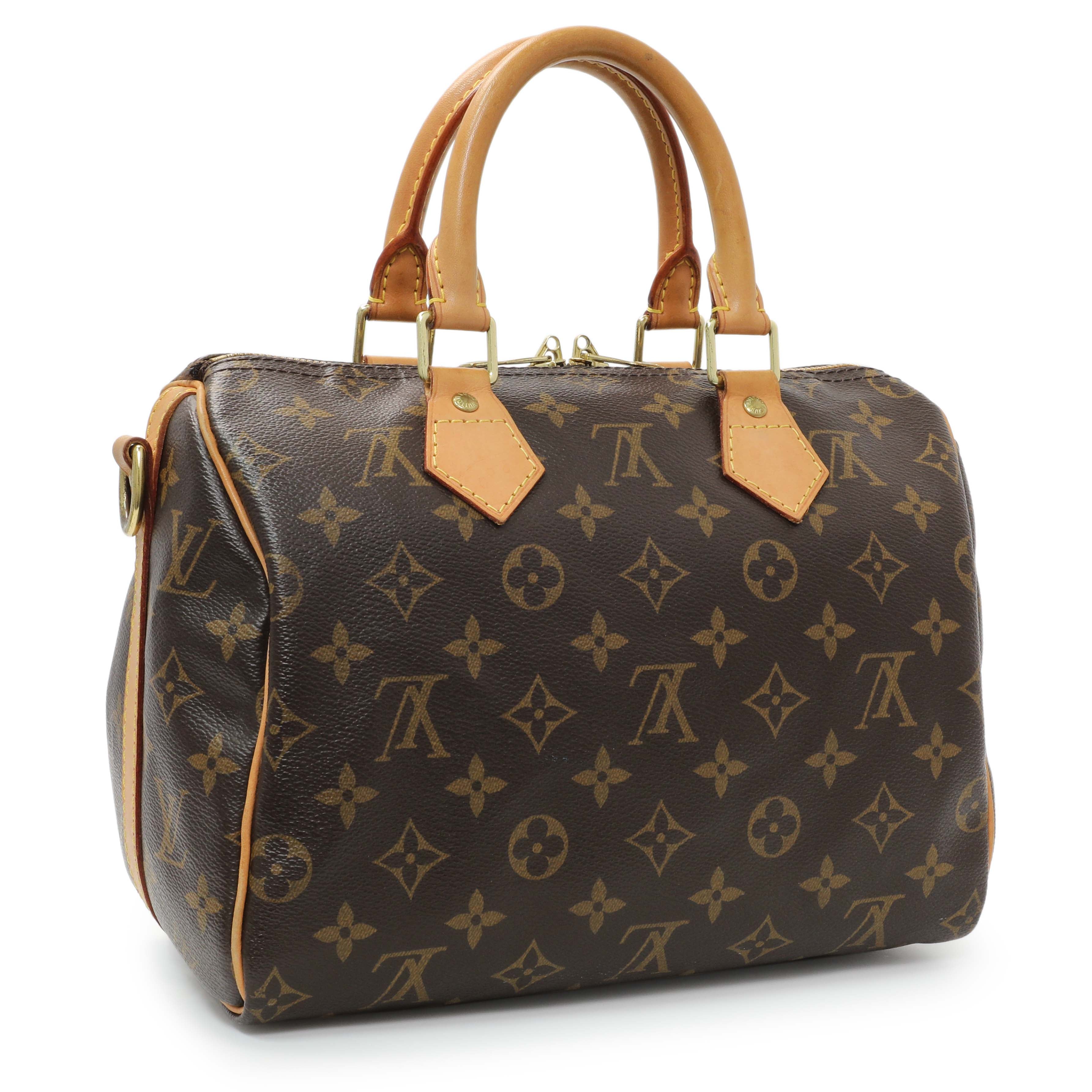 Louis Vuitton Monogram Speedy Bandouliere 25