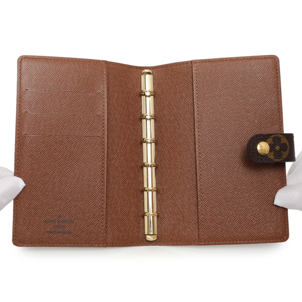 Louis Vuitton Monogram Small Ring Agenda Cover