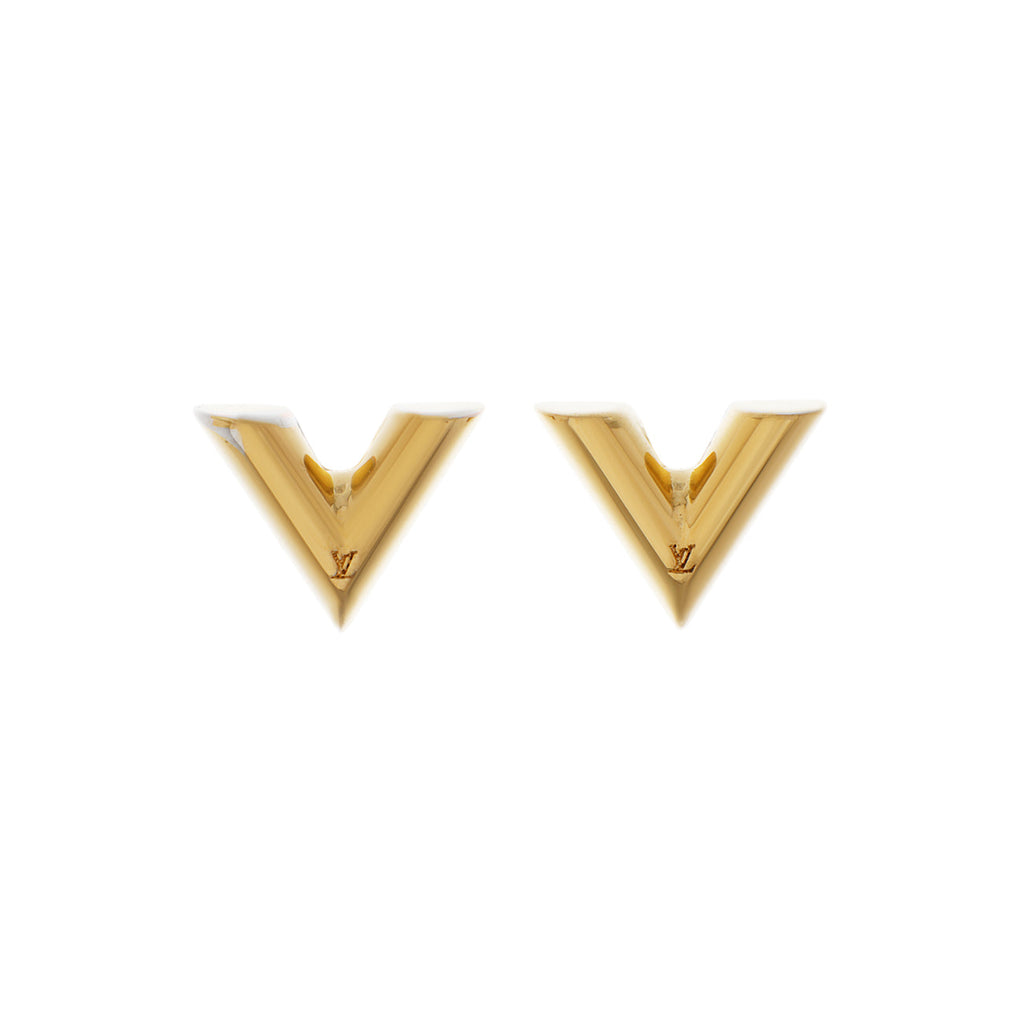 Louis Vuitton Essential V Stud Earrings