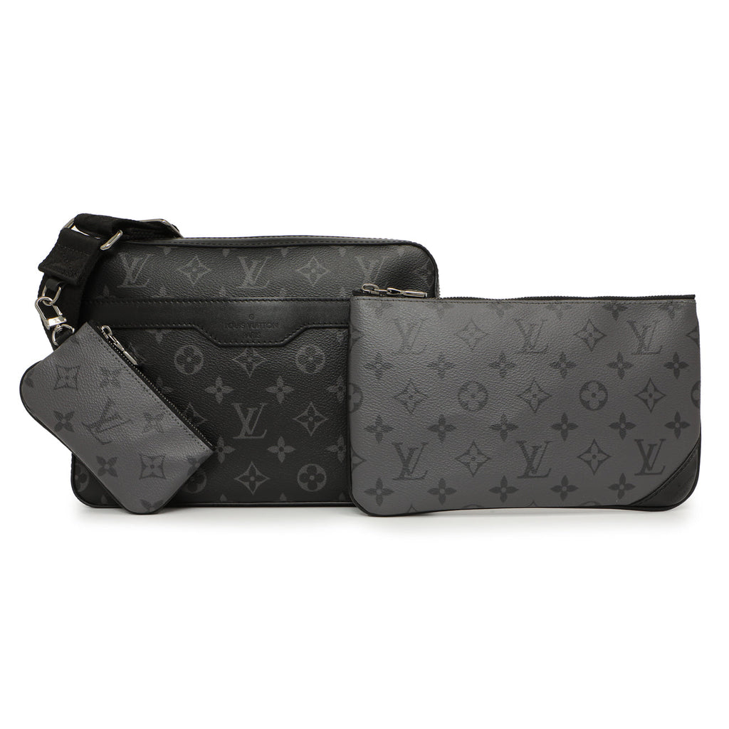 Louis Vuitton Monogram Eclipse Reverse Trio Messenger