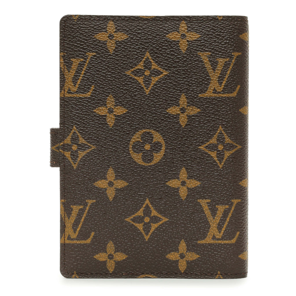 Louis Vuitton Monogram Small Ring Agenda Cover