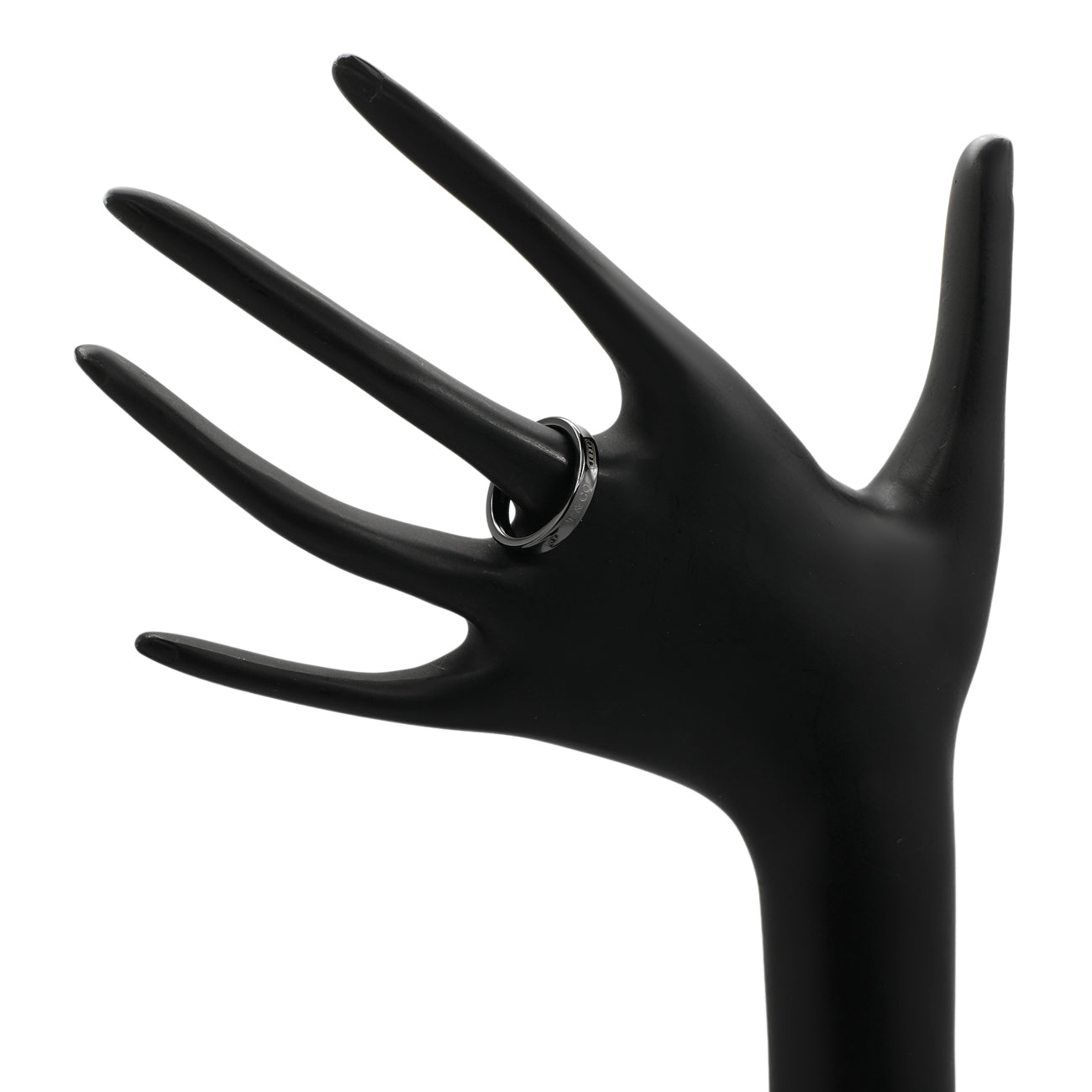 Tiffany & Co. Titanium 1837 Narrow Ring