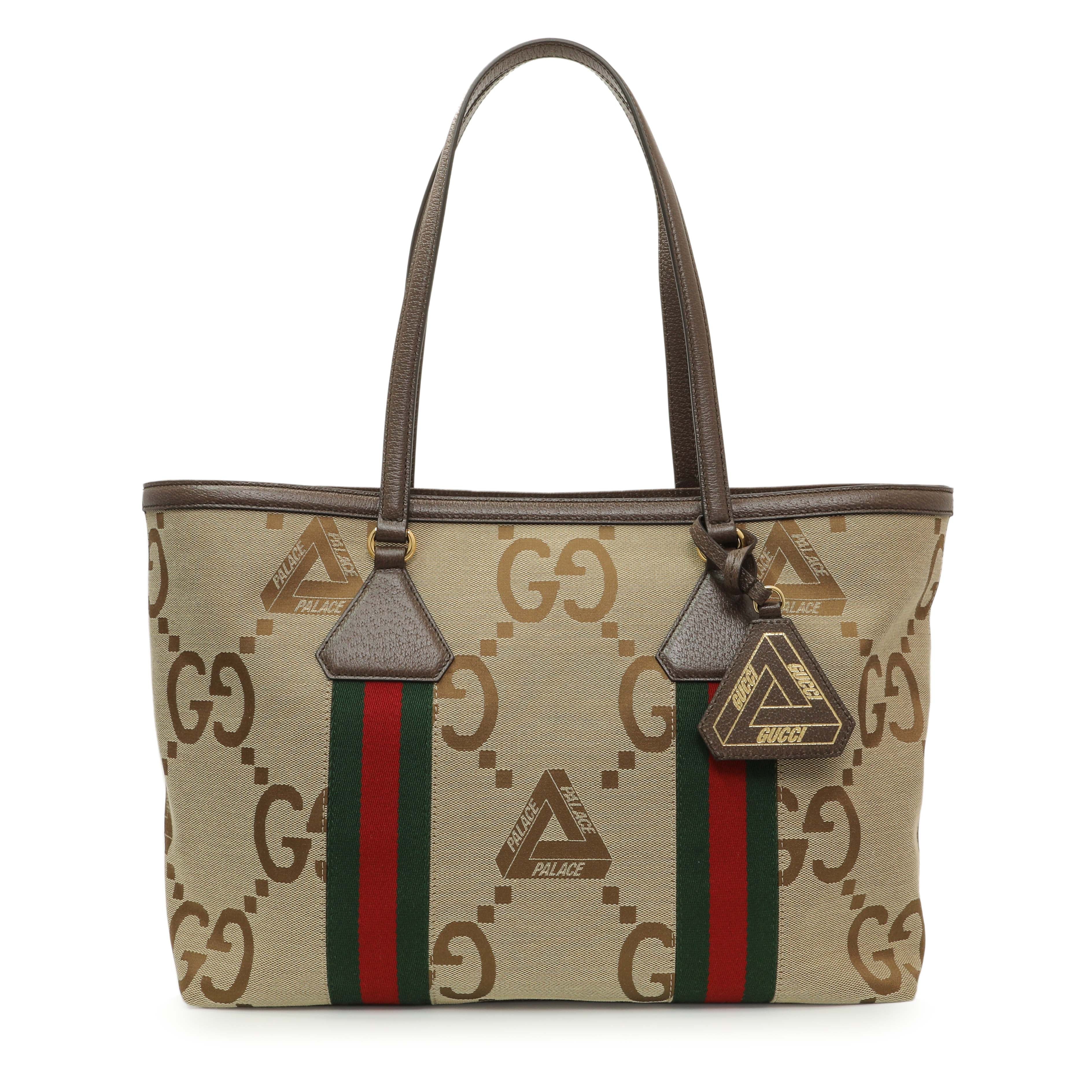 Gucci X Palace Jumbo GG Shopper Tote