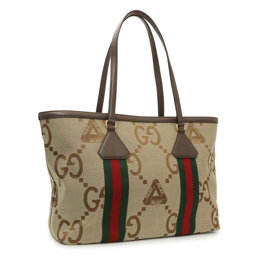 Gucci X Palace Jumbo GG Shopper Tote