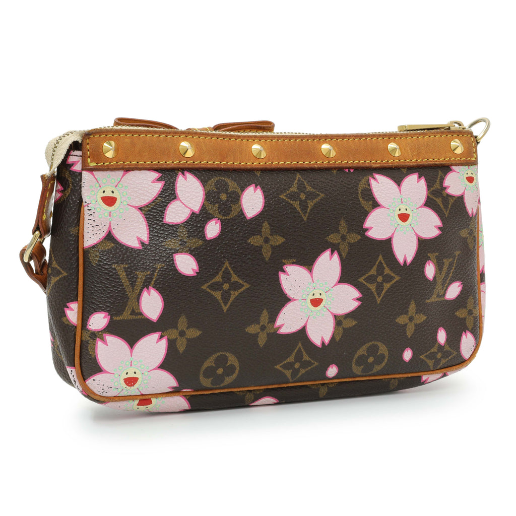 Louis Vuitton Monogram Cherry Blossom Pochette Accessories