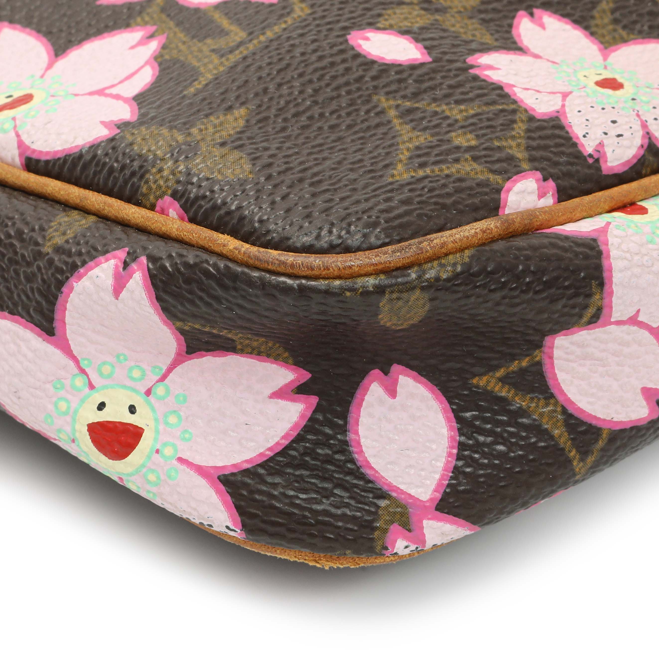 Louis Vuitton Monogram Cherry Blossom Pochette Accessories