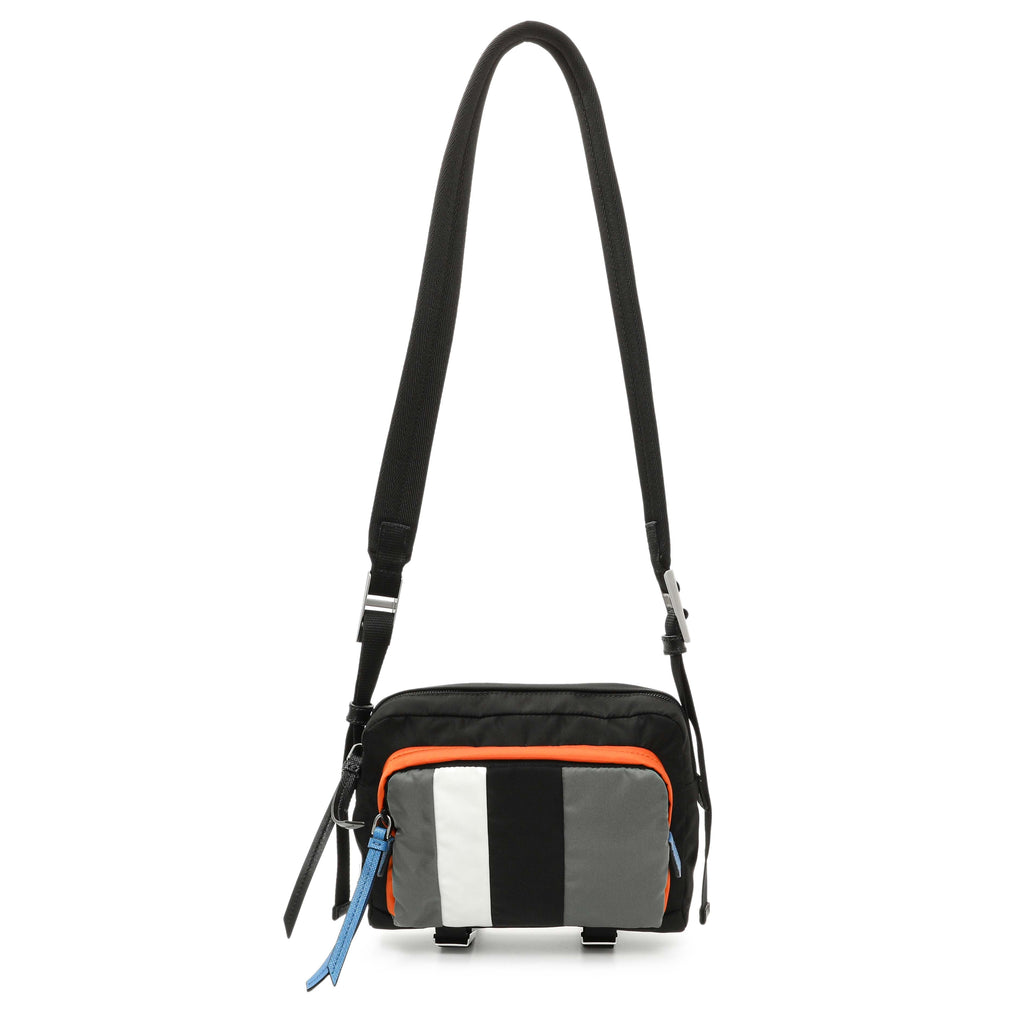 Prada Black Tessuto Nylon Messenger