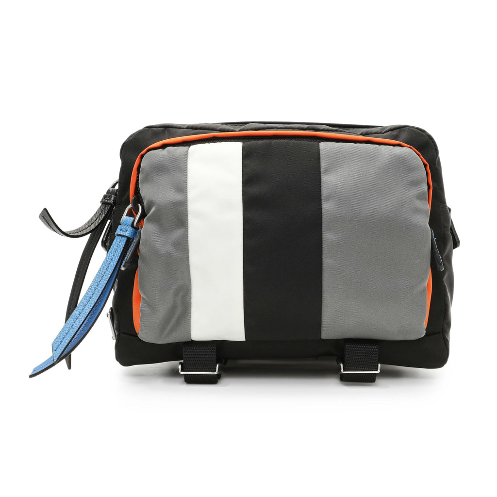 Prada Black Tessuto Nylon Messenger