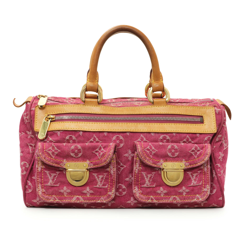 Louis Vuitton Pink Monogram Denim Neo Speedy