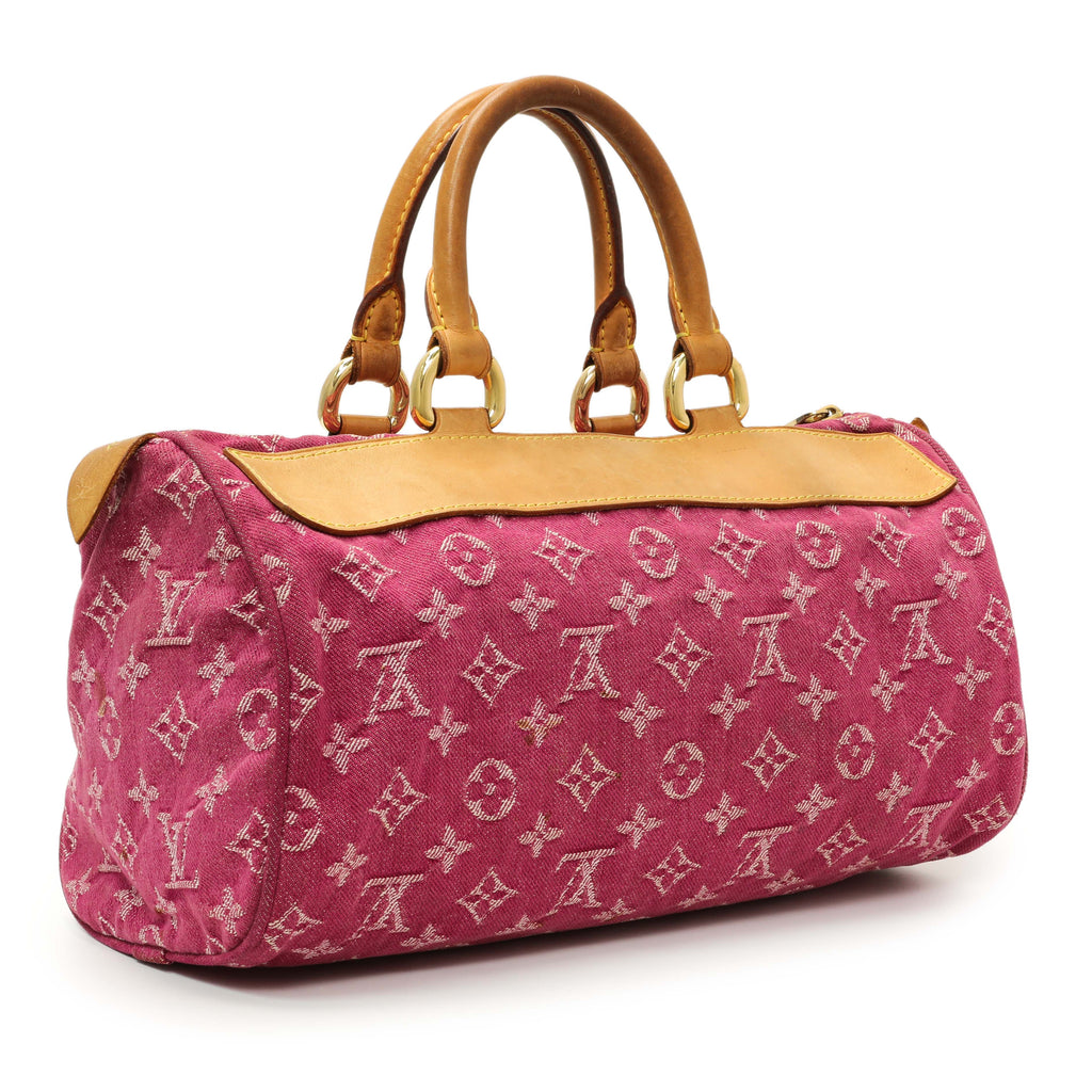 Louis Vuitton Pink Monogram Denim Neo Speedy