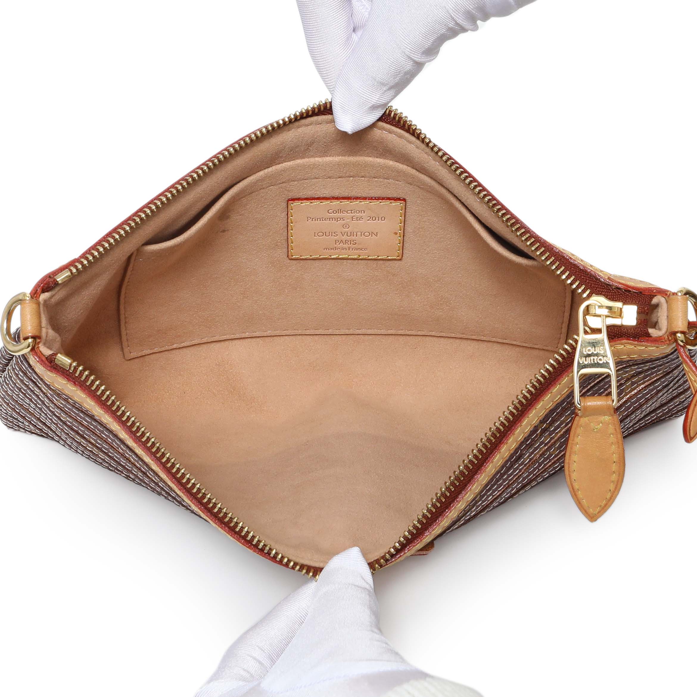 Louis Vuitton Peach Monogram Eden Zoe Pochette