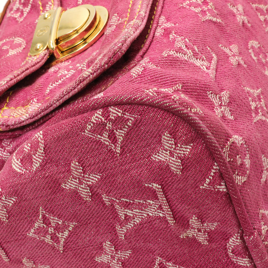 Louis Vuitton Pink Monogram Denim Neo Speedy
