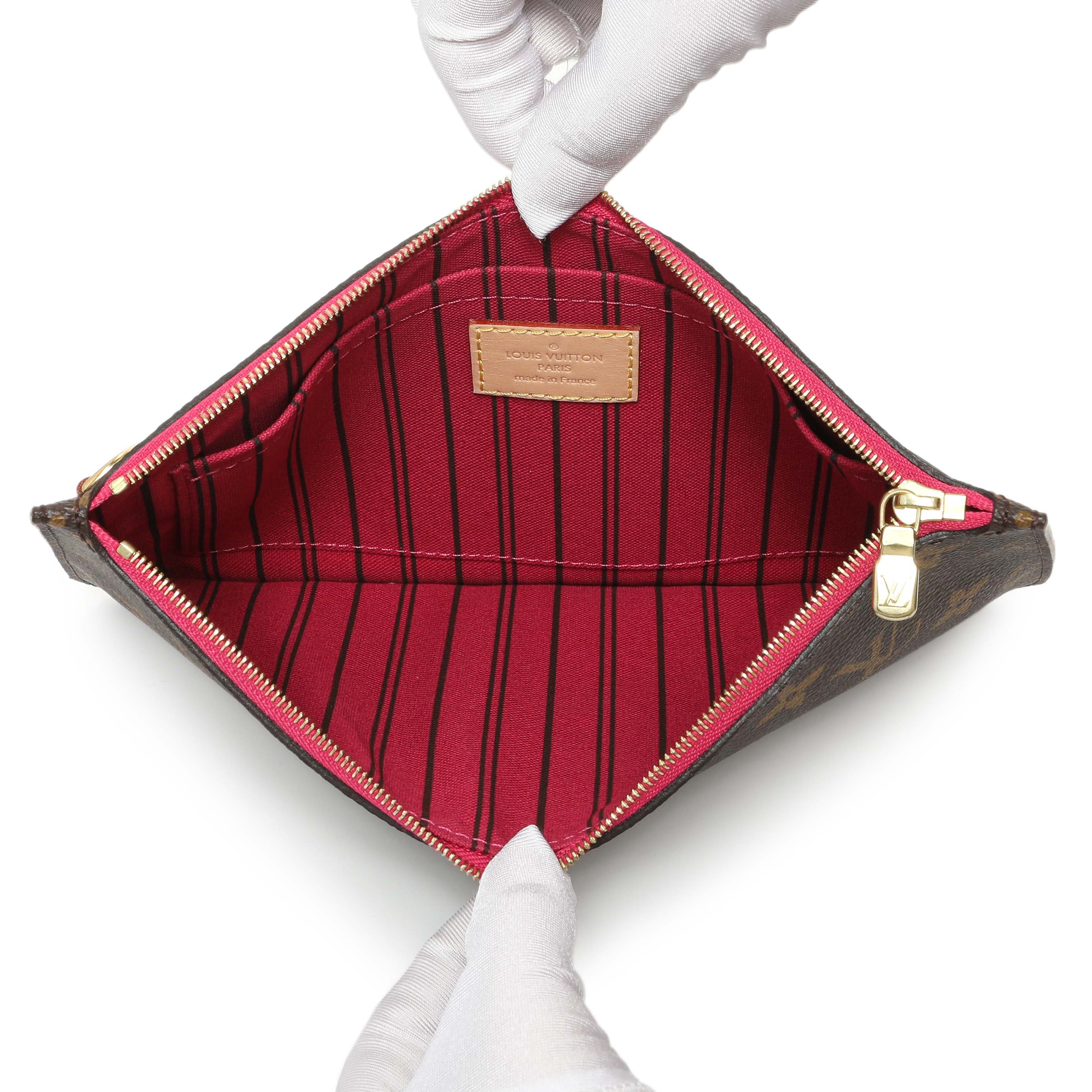 Louis Vuitton Monogram Neverfull Pochette MM/GM