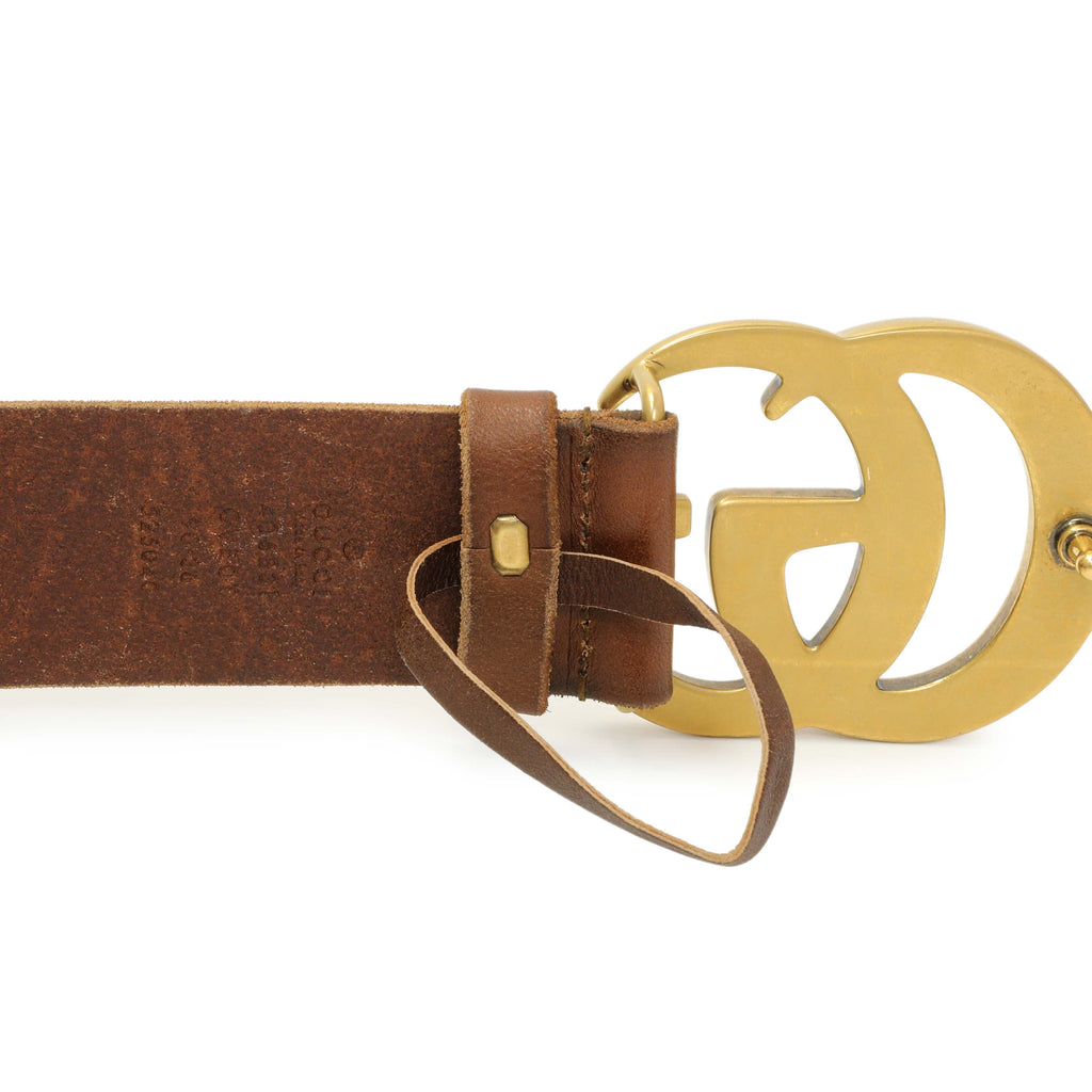 Gucci Faded Calfskin Double G 40mm Belt