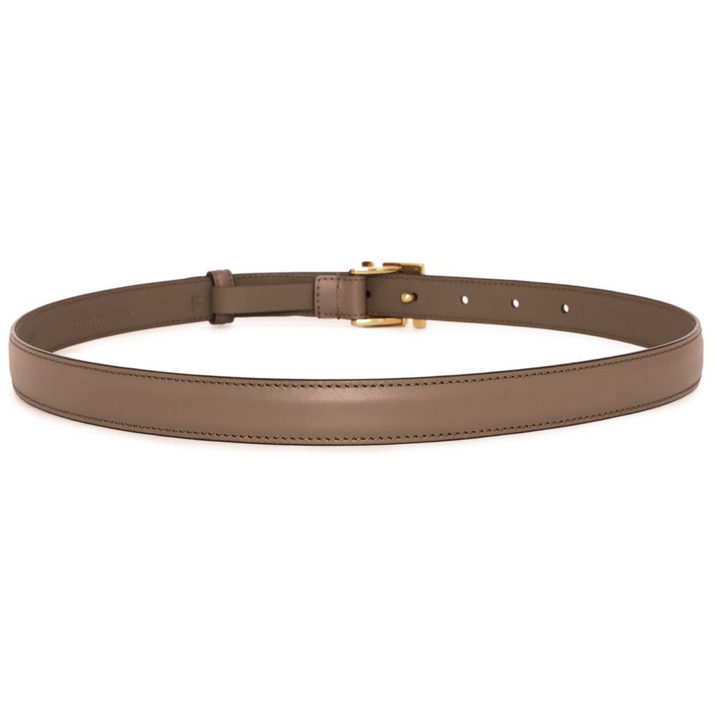Fendi Grey Vitello King FF 20mm Belt