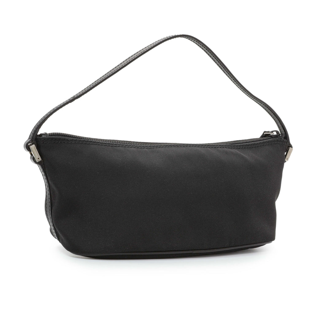 Gucci Black Nylon Boat Pochette