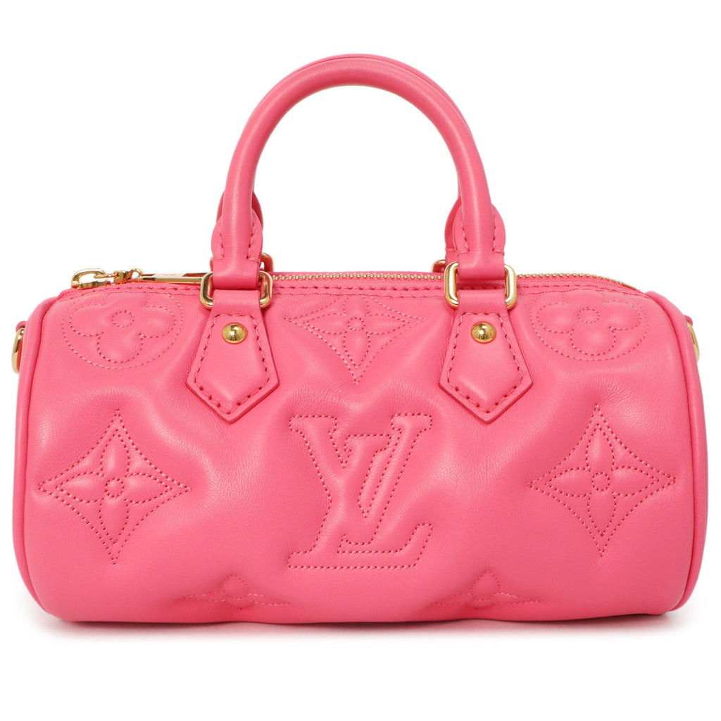 Louis Vuitton Dragon Fruit Calfskin Papillon BB