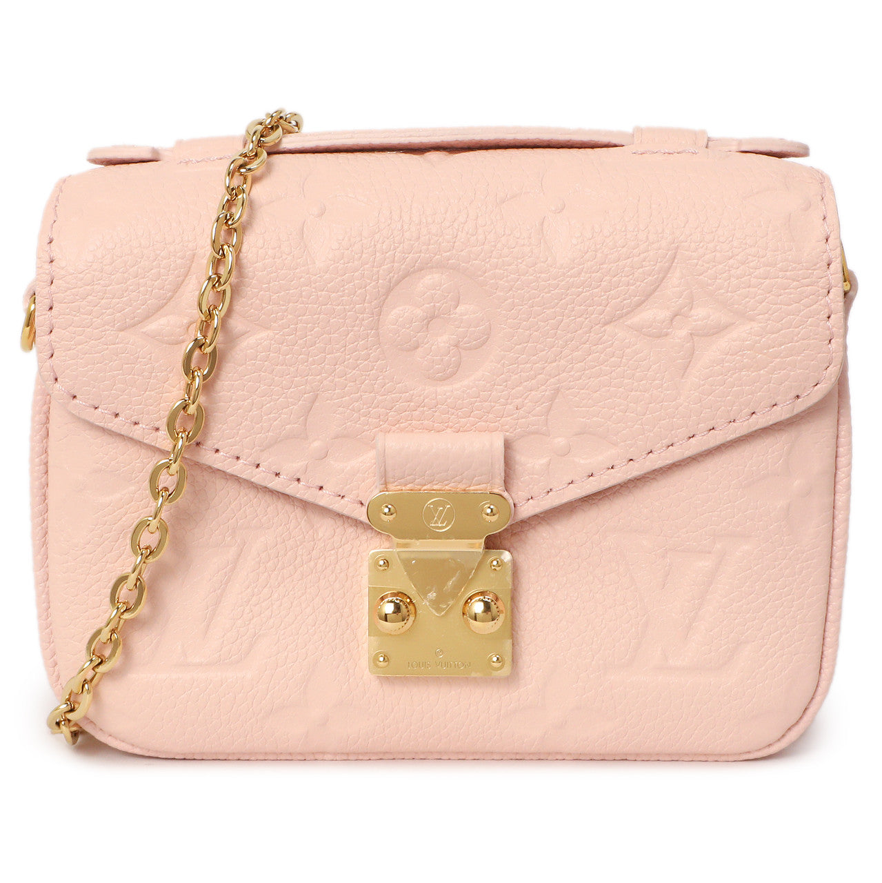 Louis Vuitton Pink Empreinte Micro Metis