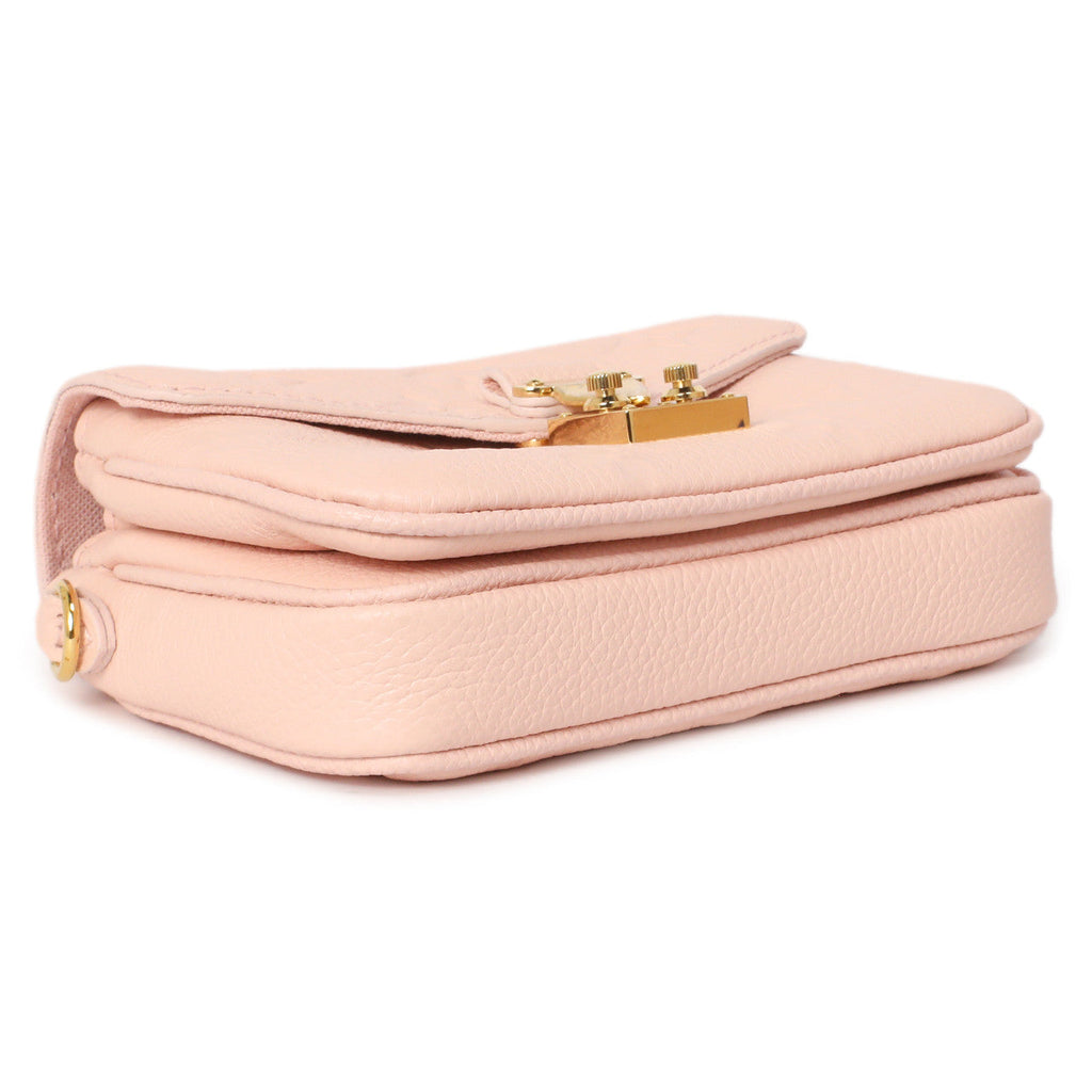 Louis Vuitton Pink Empreinte Micro Metis