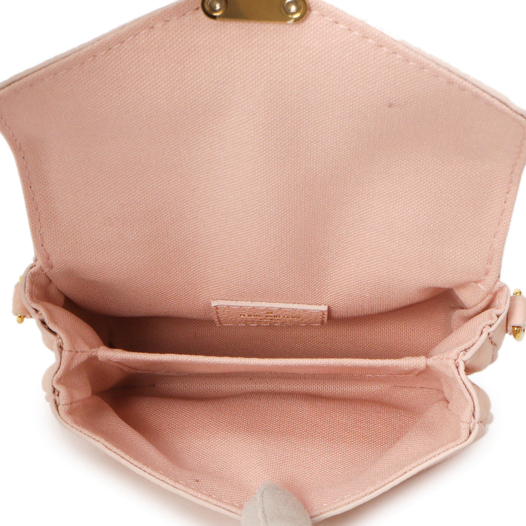 Louis Vuitton Pink Empreinte Micro Metis