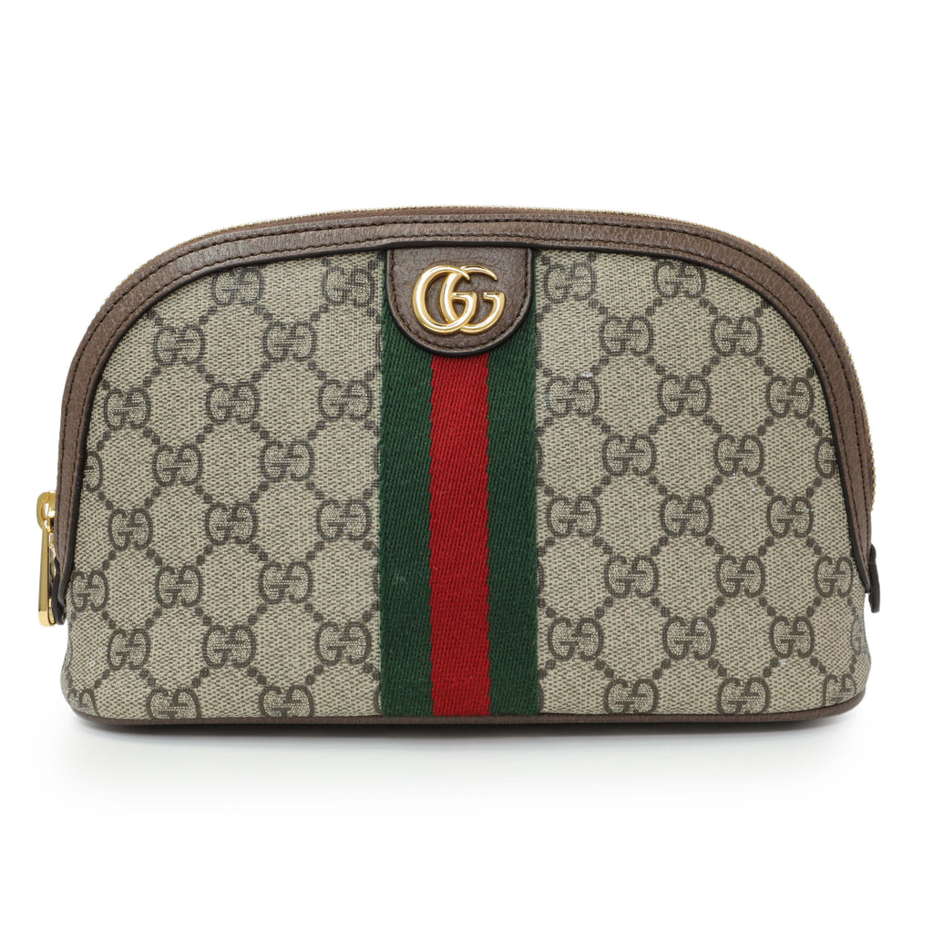 Gucci GG Supreme Monogram Ophidia Cosmetic Case