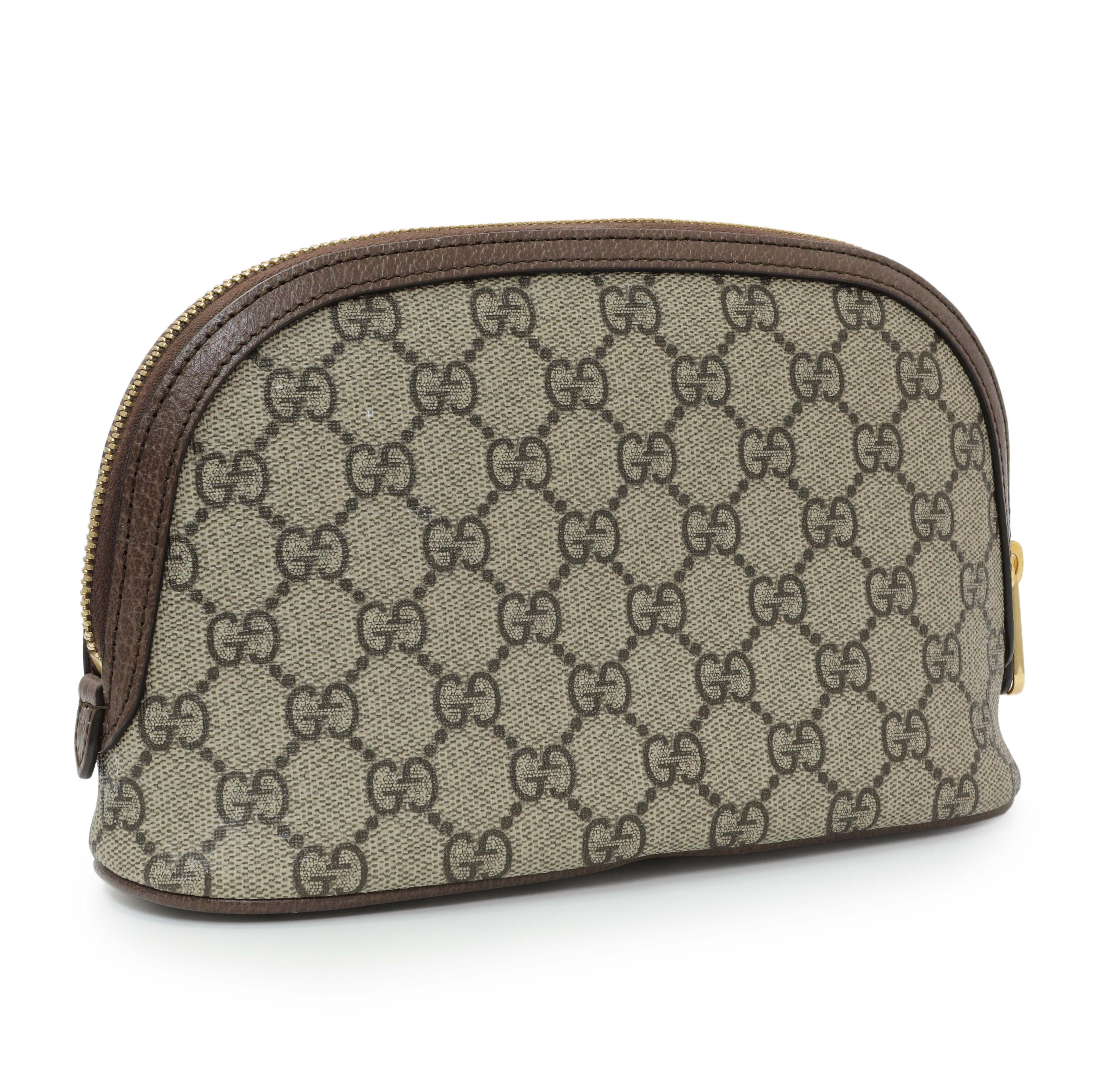 Gucci GG Supreme Monogram Ophidia Cosmetic Case