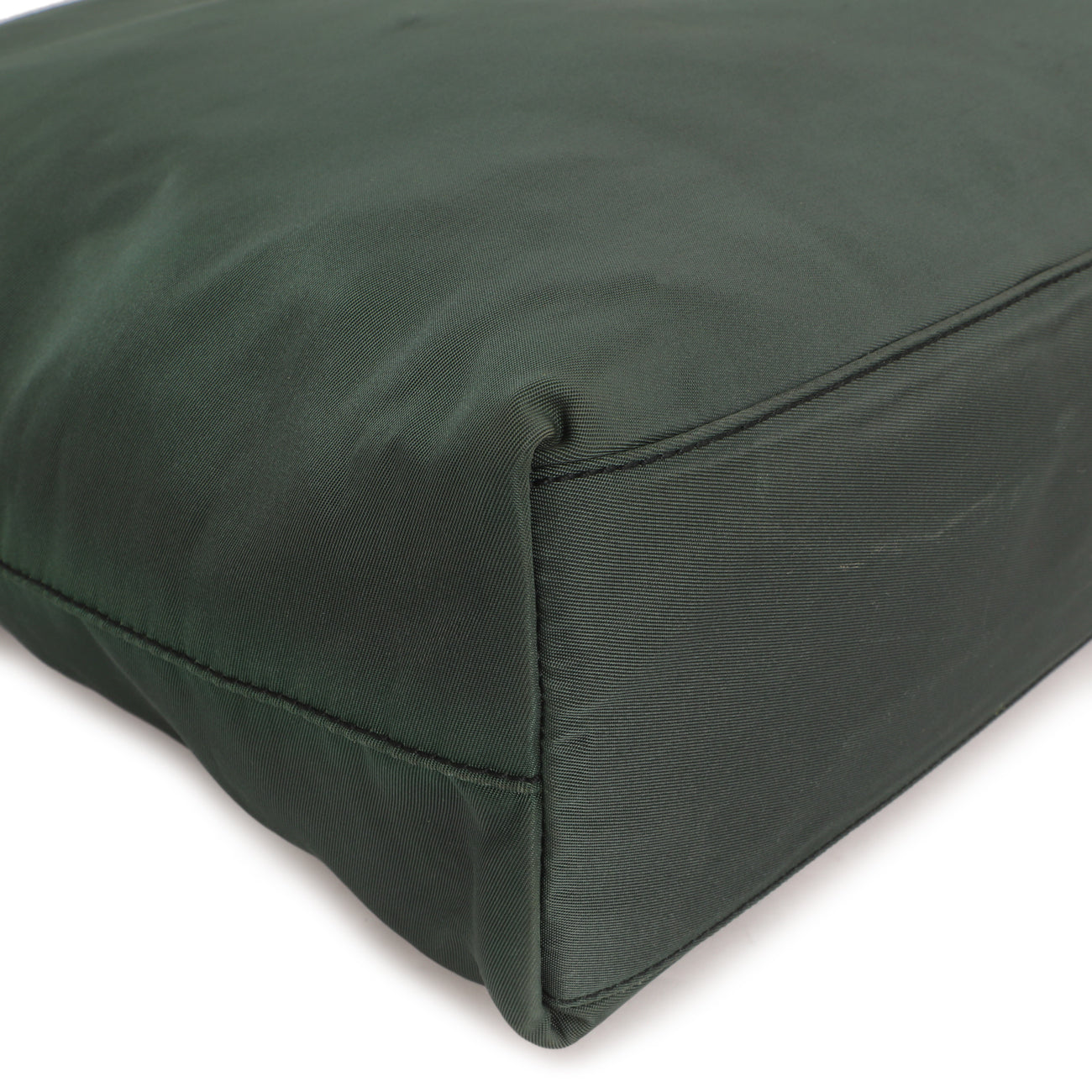 Prada Green Tessuto Nylon City Tote