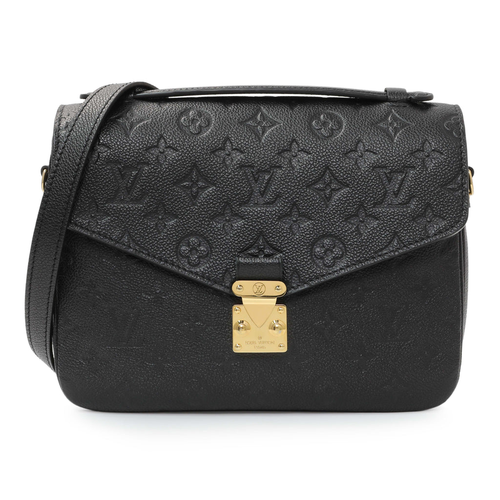 Louis Vuitton Black Empreinte Pochette Metis