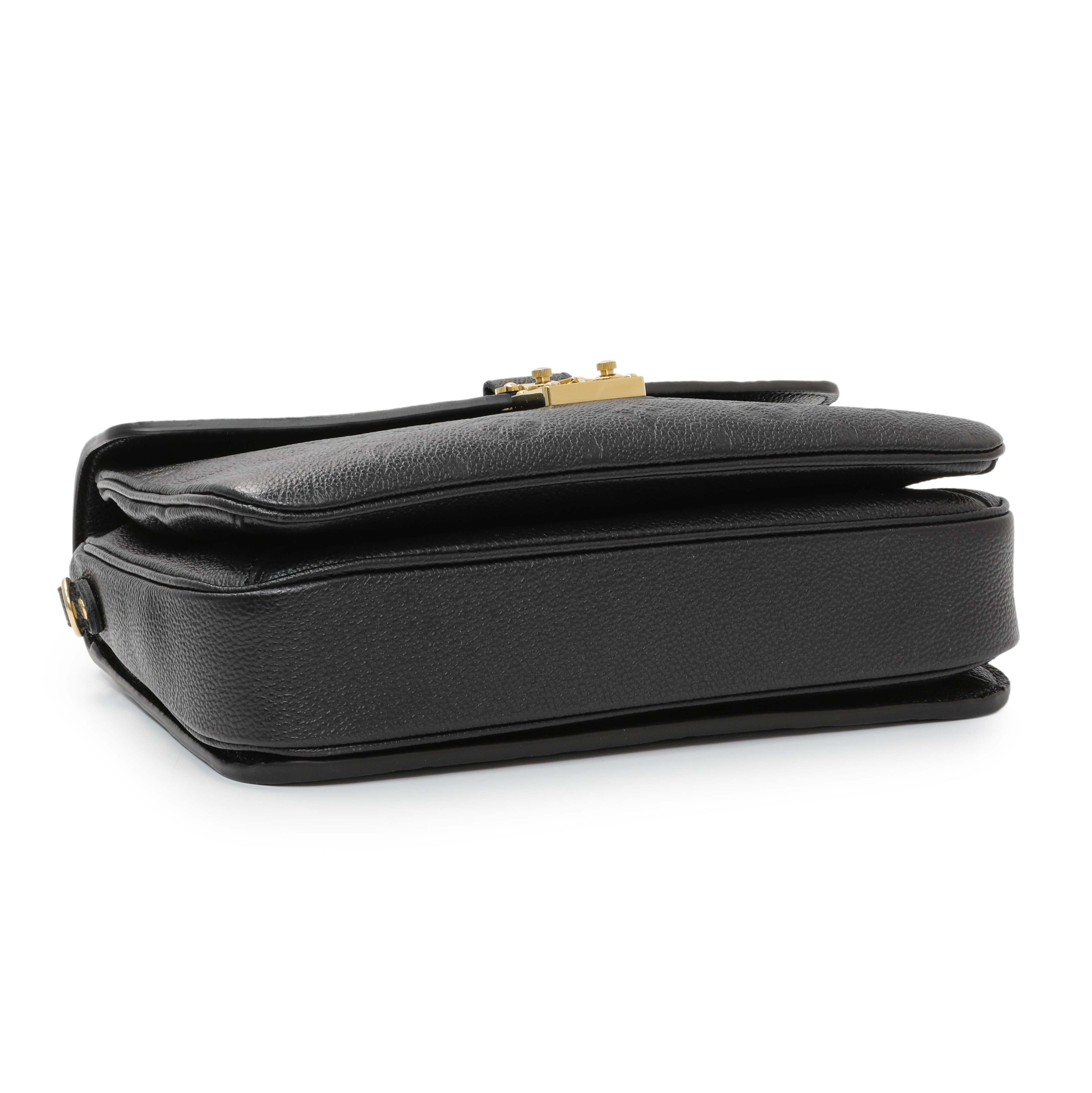 Louis Vuitton Black Empreinte Pochette Metis
