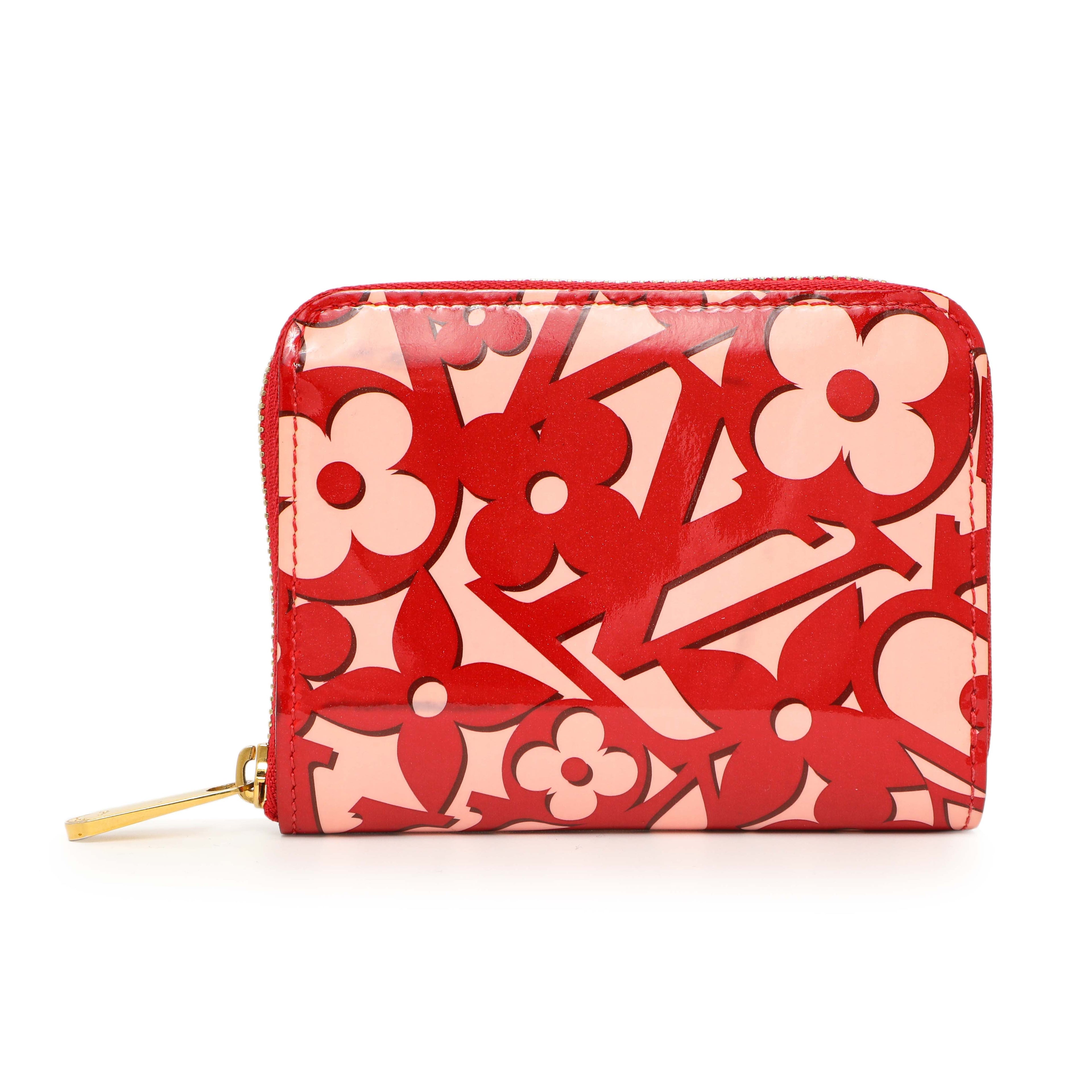 Louis Vuitton Pomme D'Amour Patent Sweet Monogram Zippy Coin Purse