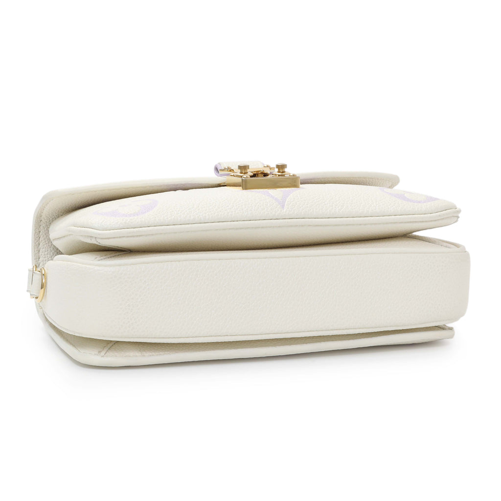 Louis Vuitton Latte Bubble Tea Empreinte Pochette Metis East West