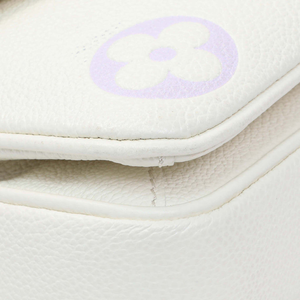 Louis Vuitton Latte Bubble Tea Empreinte Pochette Metis East West