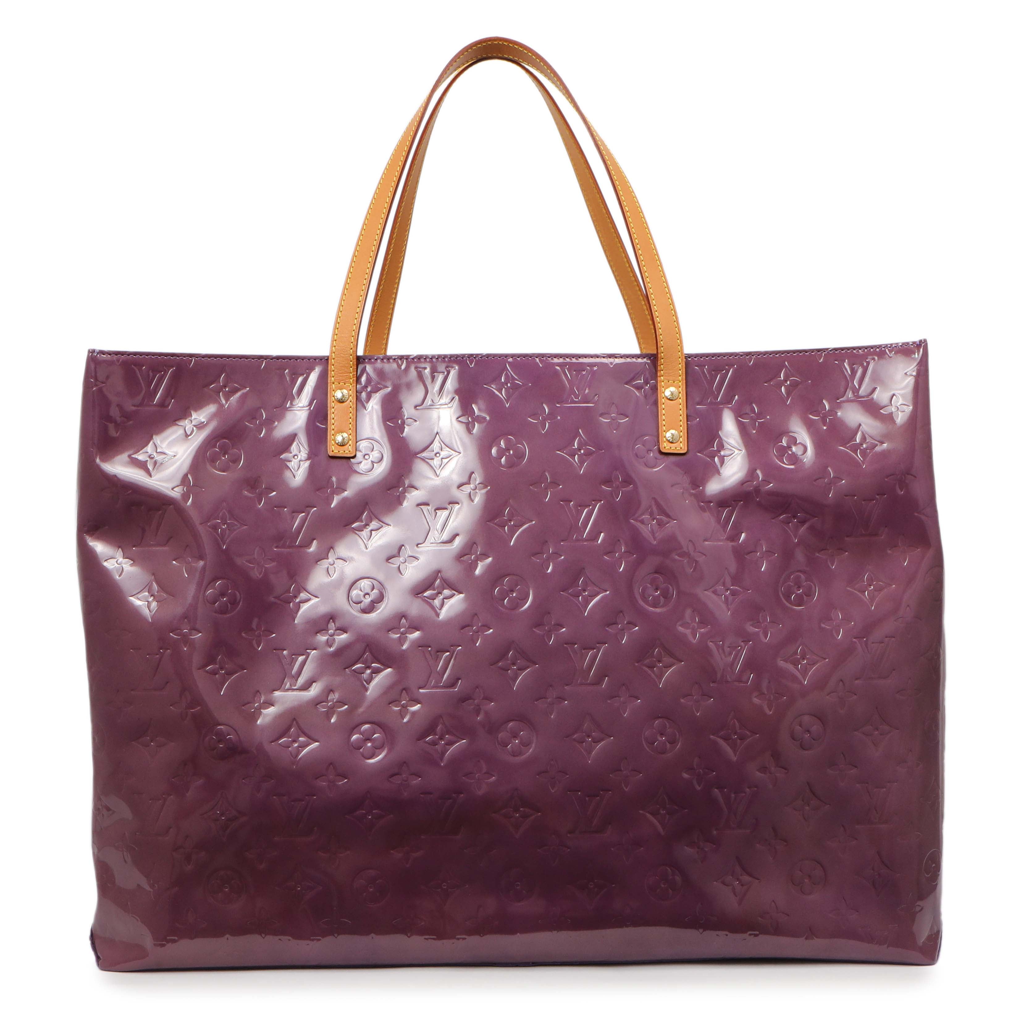Louis Vuitton Purple Vernis Reade GM