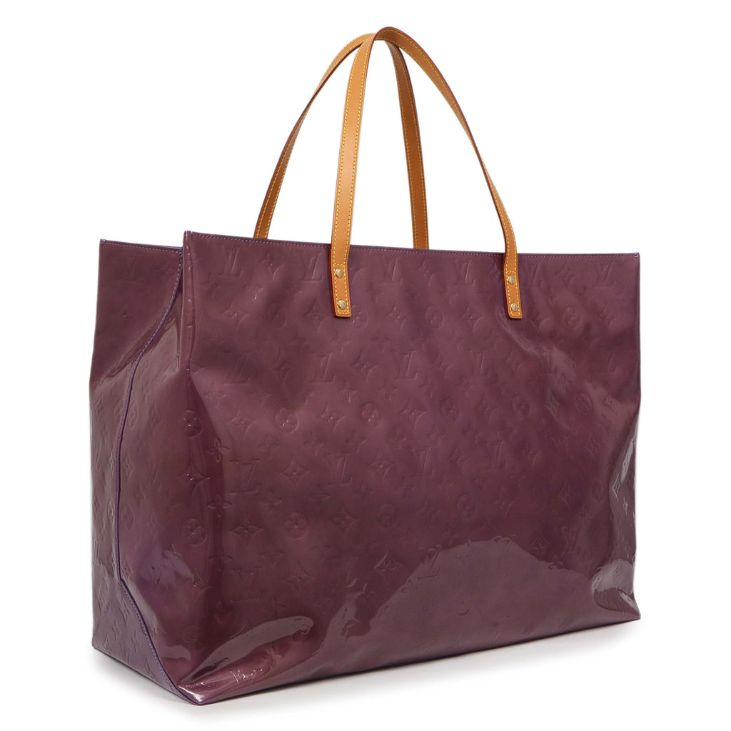 Louis Vuitton Purple Vernis Reade GM