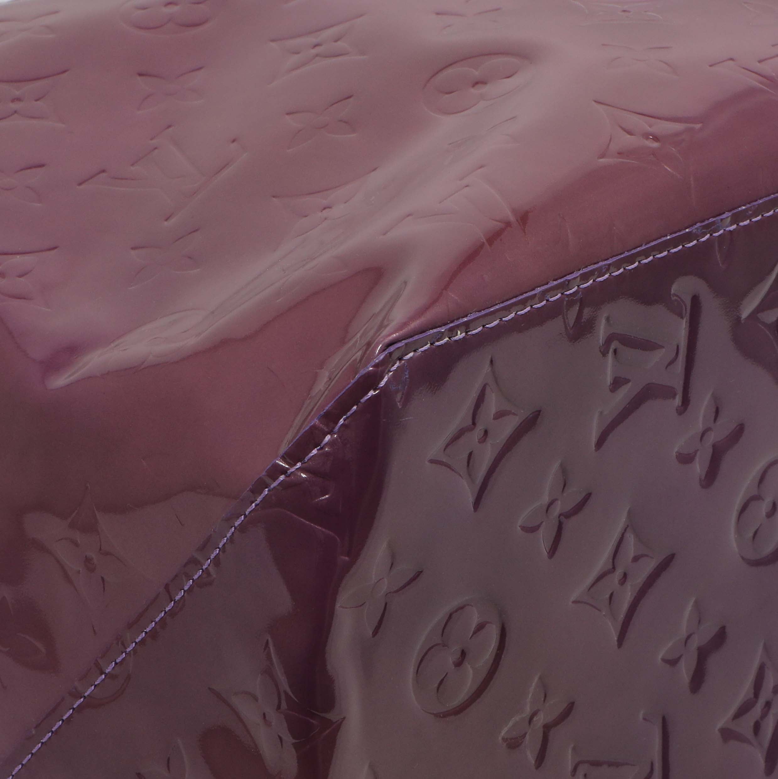 Louis Vuitton Purple Vernis Reade GM