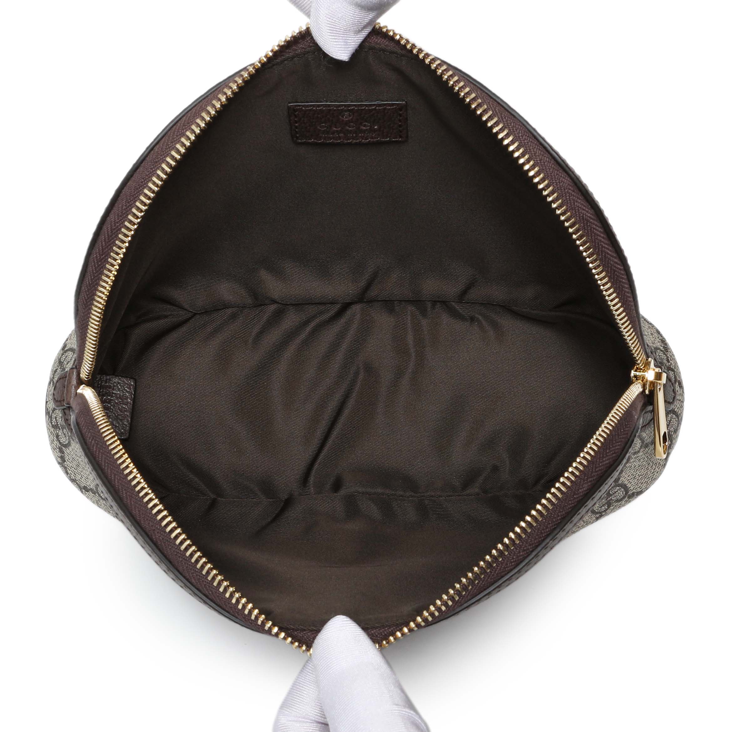 Gucci GG Supreme Monogram Ophidia Cosmetic Case