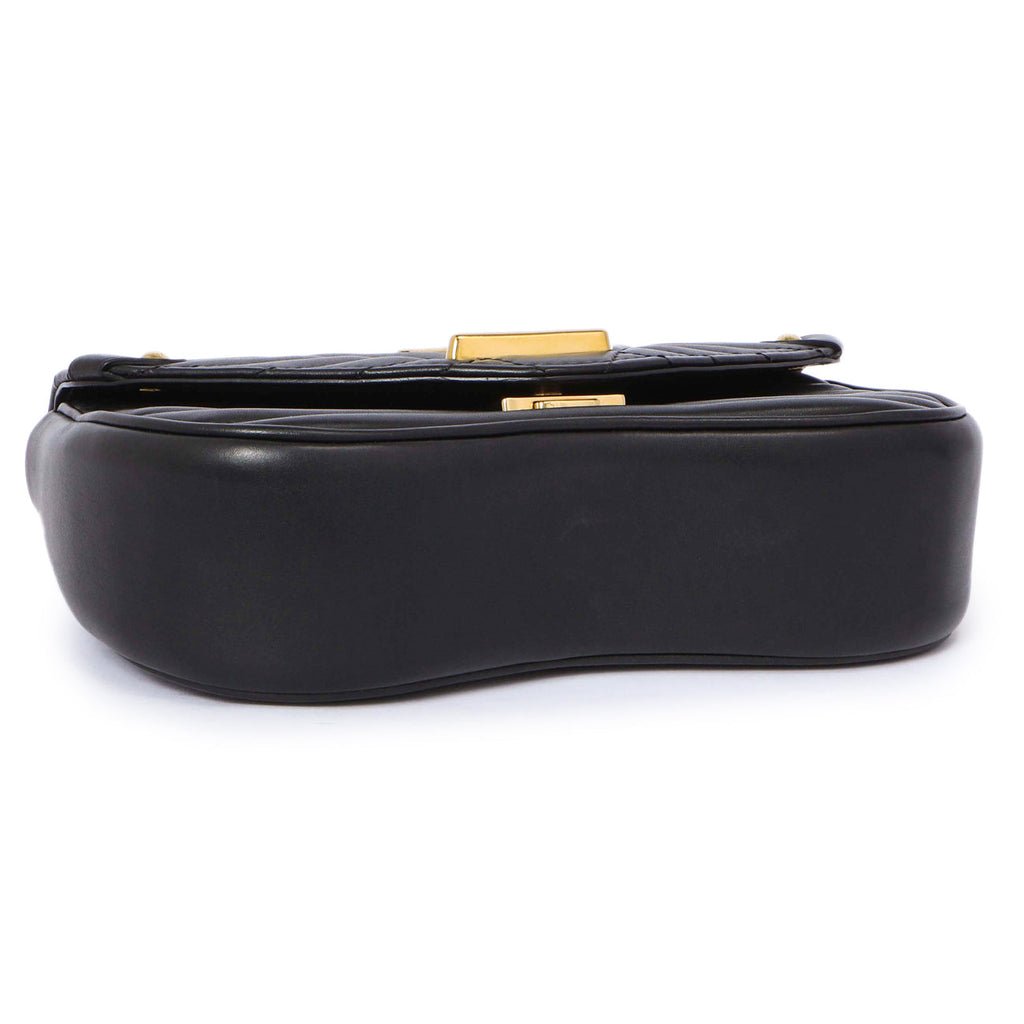 Louis Vuitton Black Calfskin New Wave Chain PM