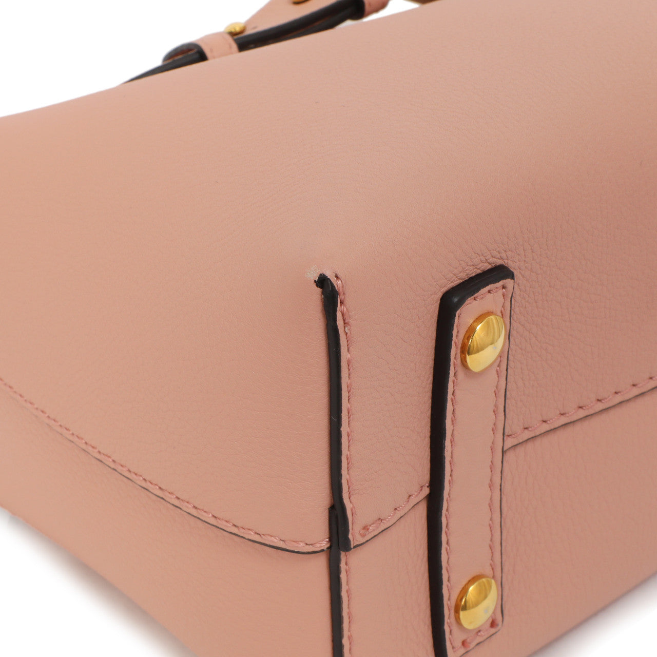 Burberry Ash Rose Soft Grain Calfskin Mini Belt Bag