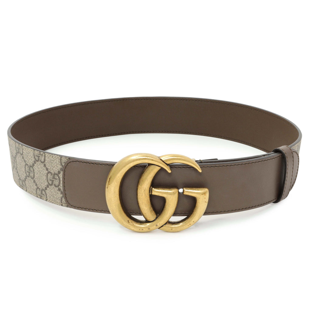 Gucci GG Supreme Monogram Double G 40mm Belt