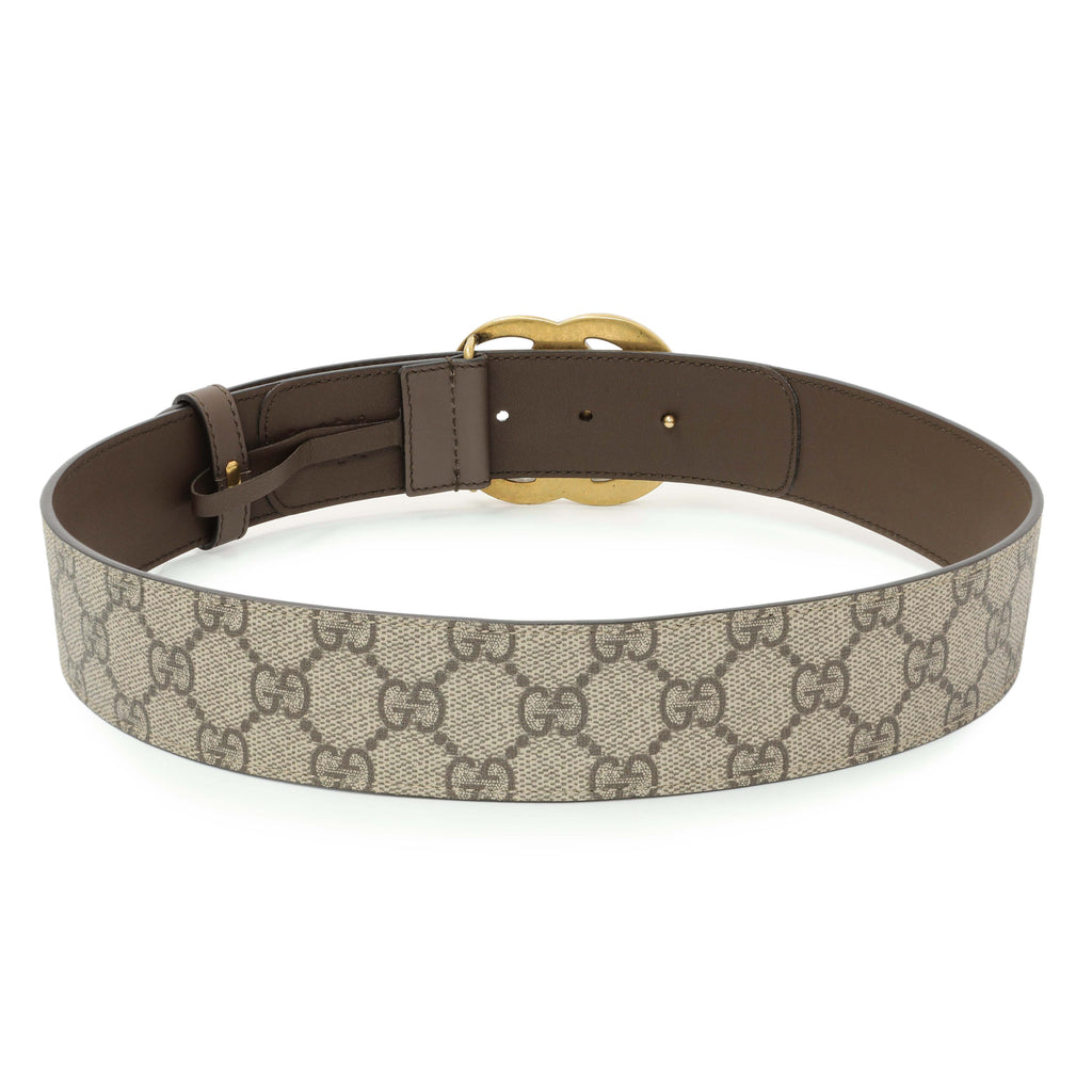 Gucci GG Supreme Monogram Double G 40mm Belt