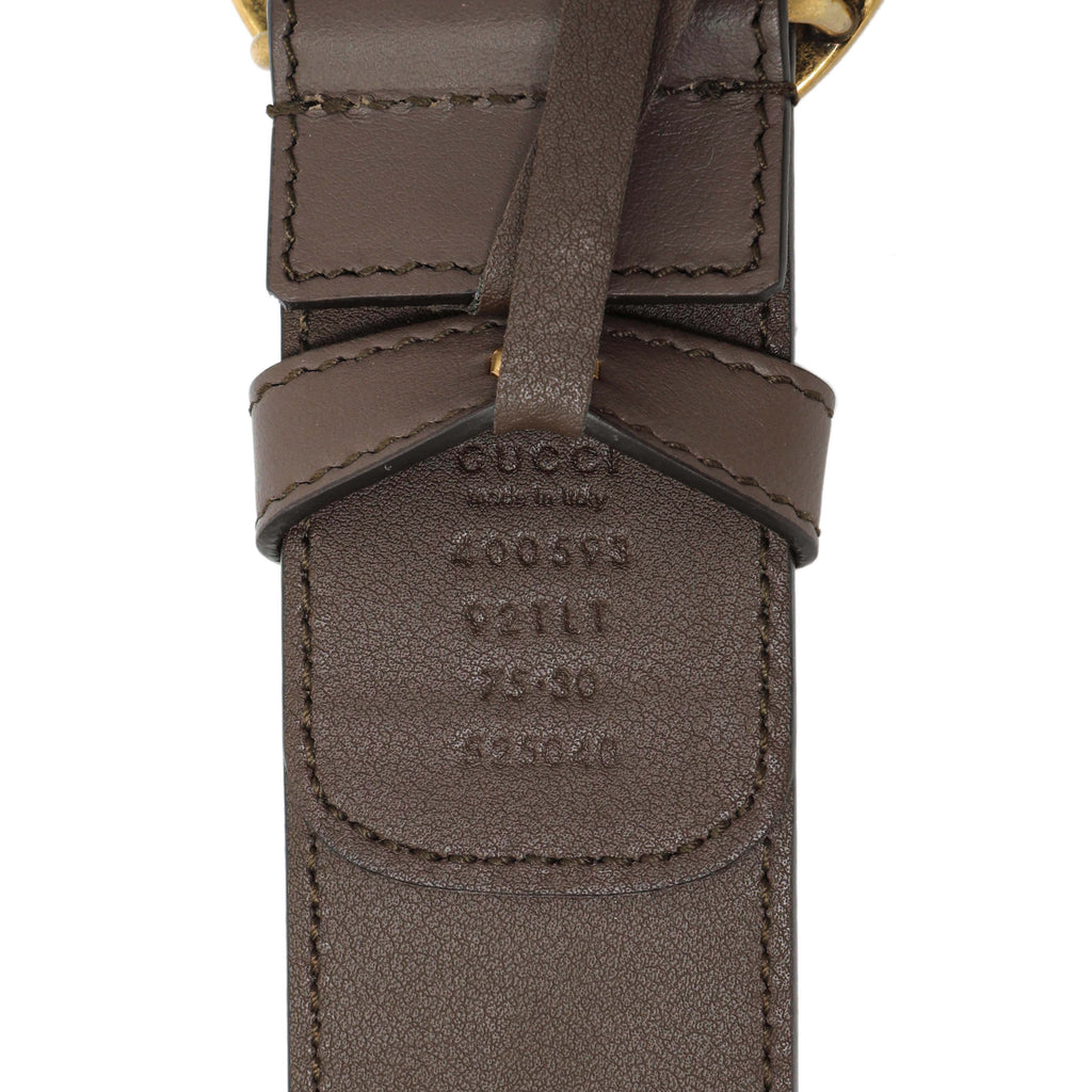 Gucci GG Supreme Monogram Double G 40mm Belt