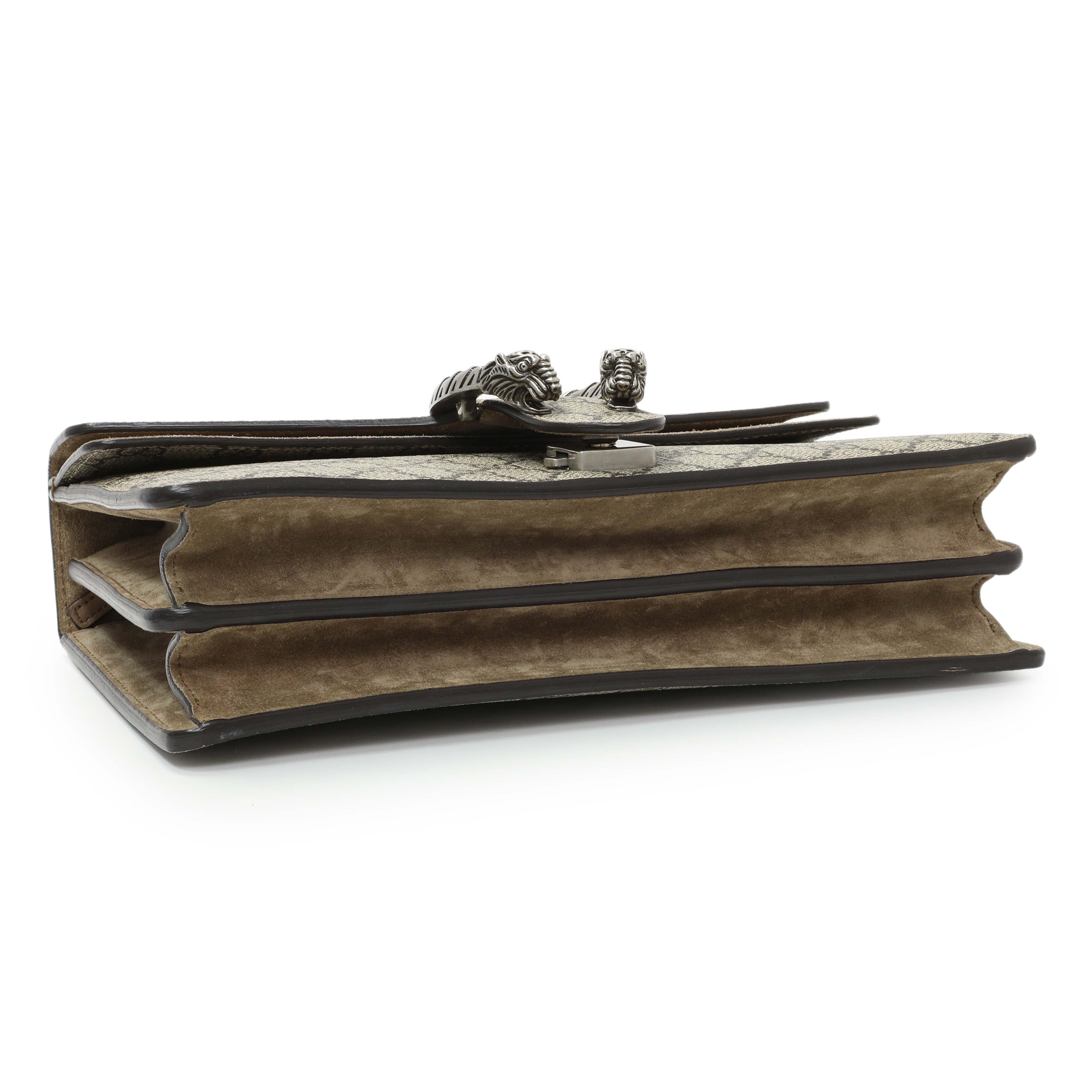 Gucci GG Supreme Monogram Small Dionysus Shoulder Bag