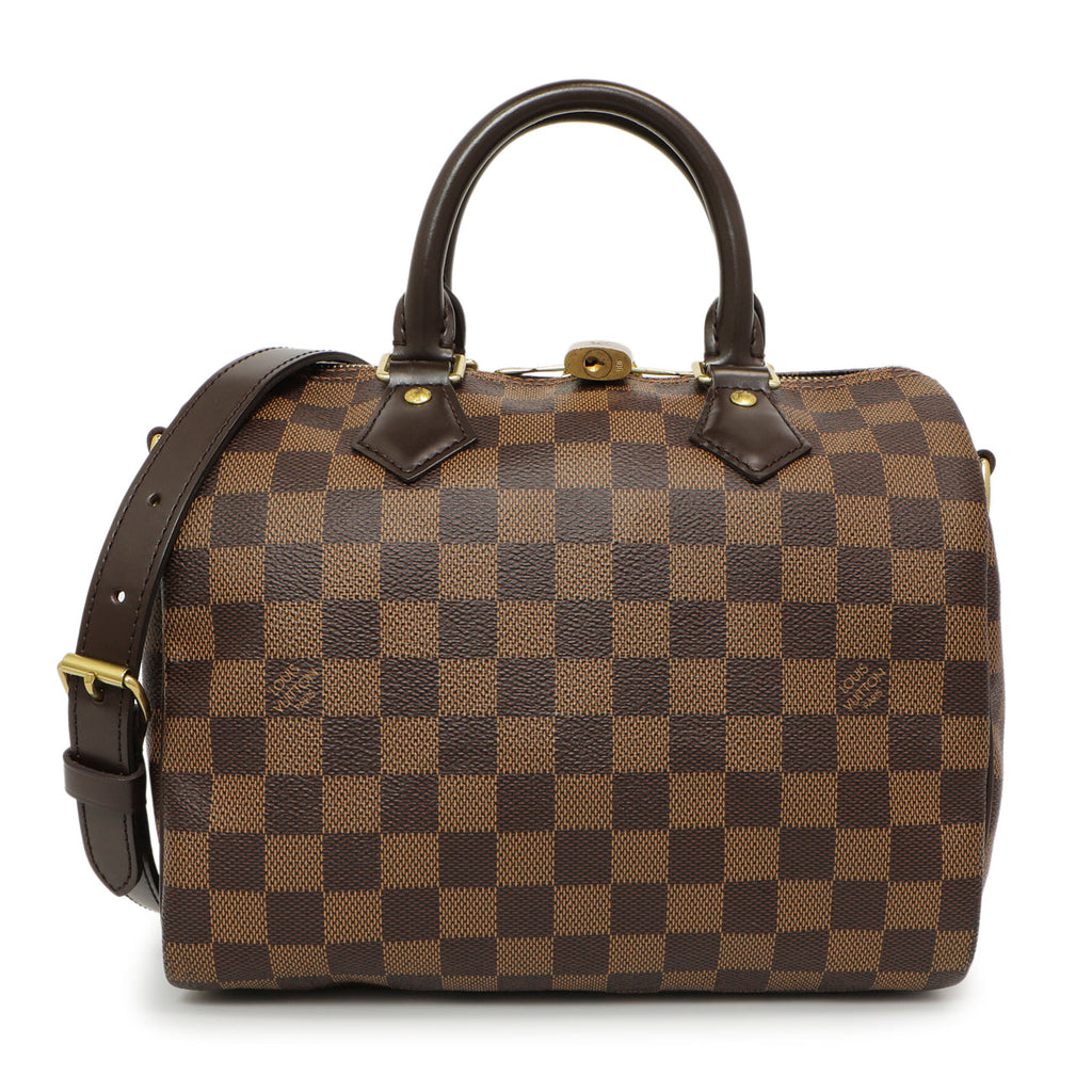 Louis Vuitton Damier Ebene Speedy Bandouliere 25