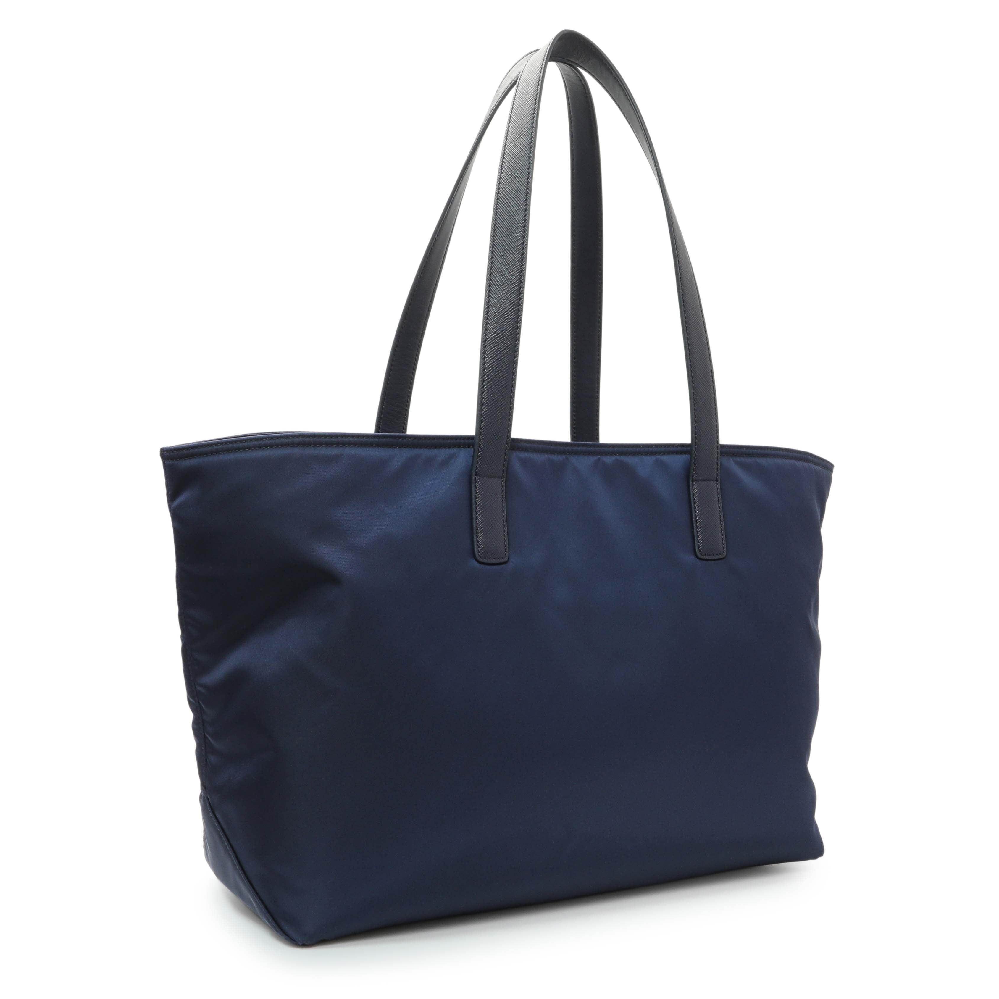 Prada Blue Re-Nylon Saffiano Re-Edition 1978 Tote