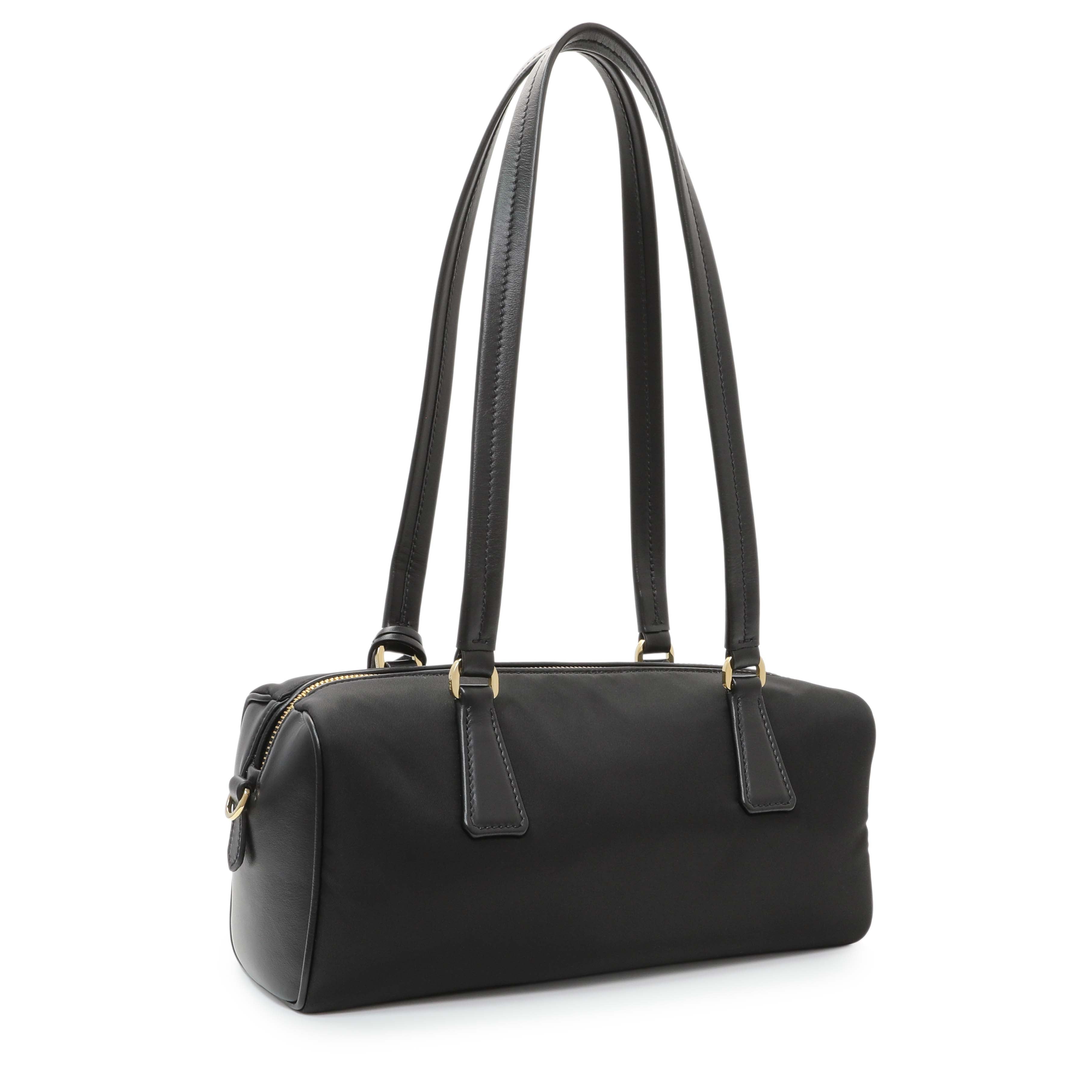 Prada Black Re-Nylon Shoulder Bag