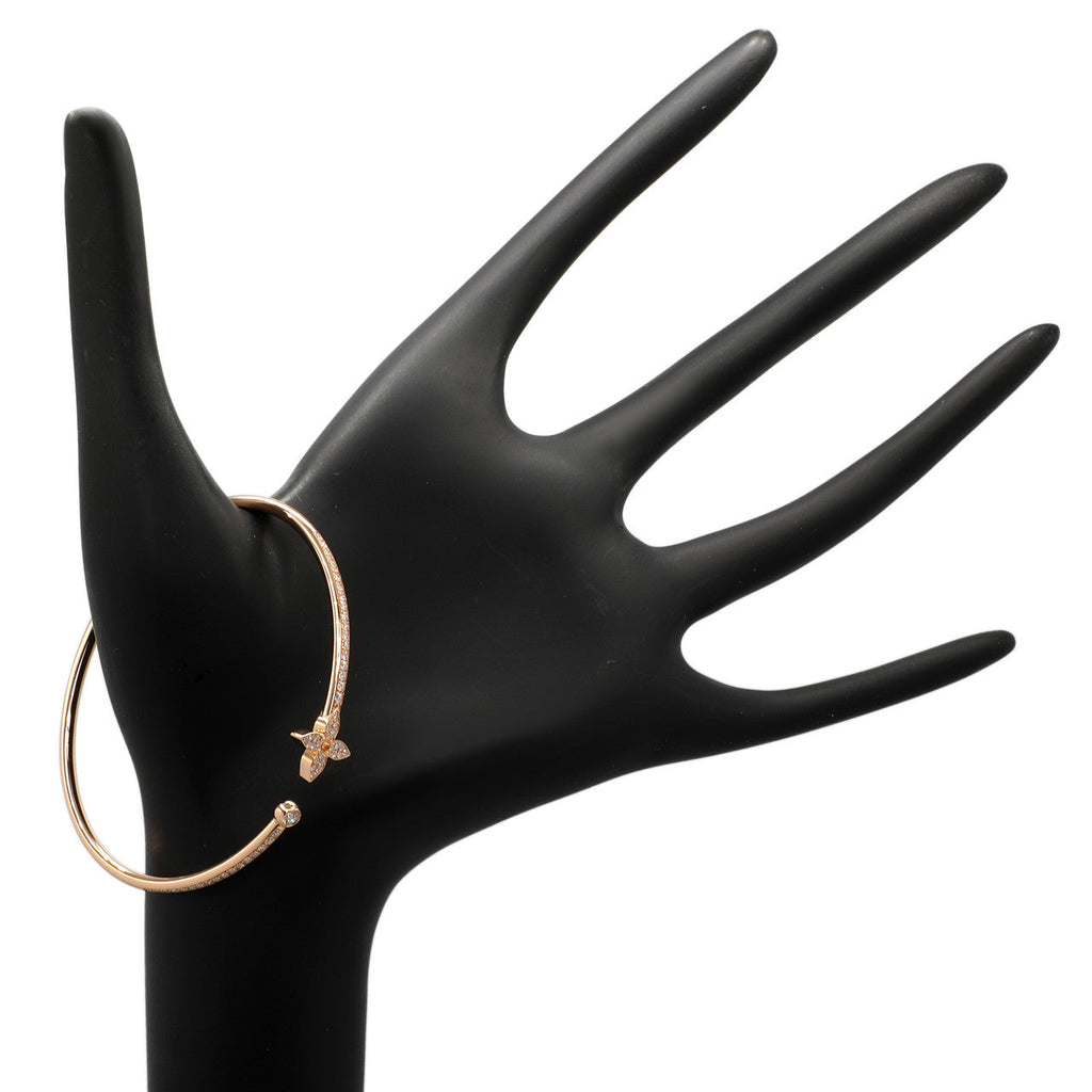 Louis Vuitton 18K Pink Gold Diamond Idylle Blossom Twist Bracelet